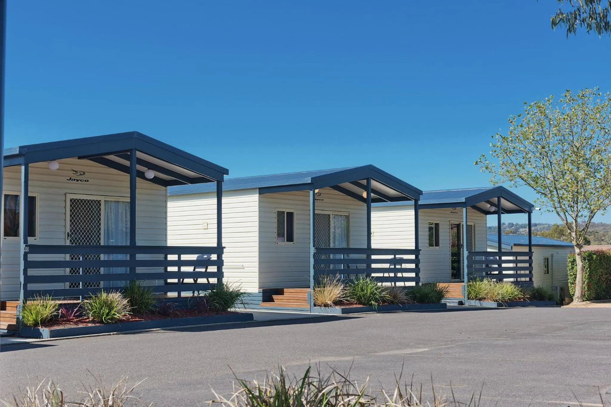 Patio in Crestview Tourist Park