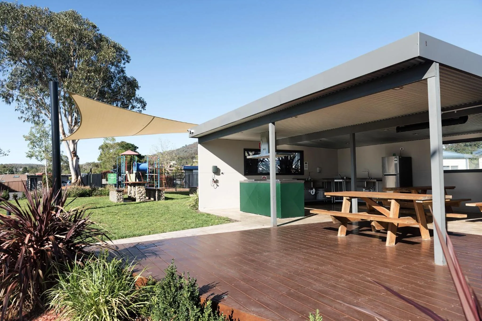 BBQ facilities in Crestview Tourist Park