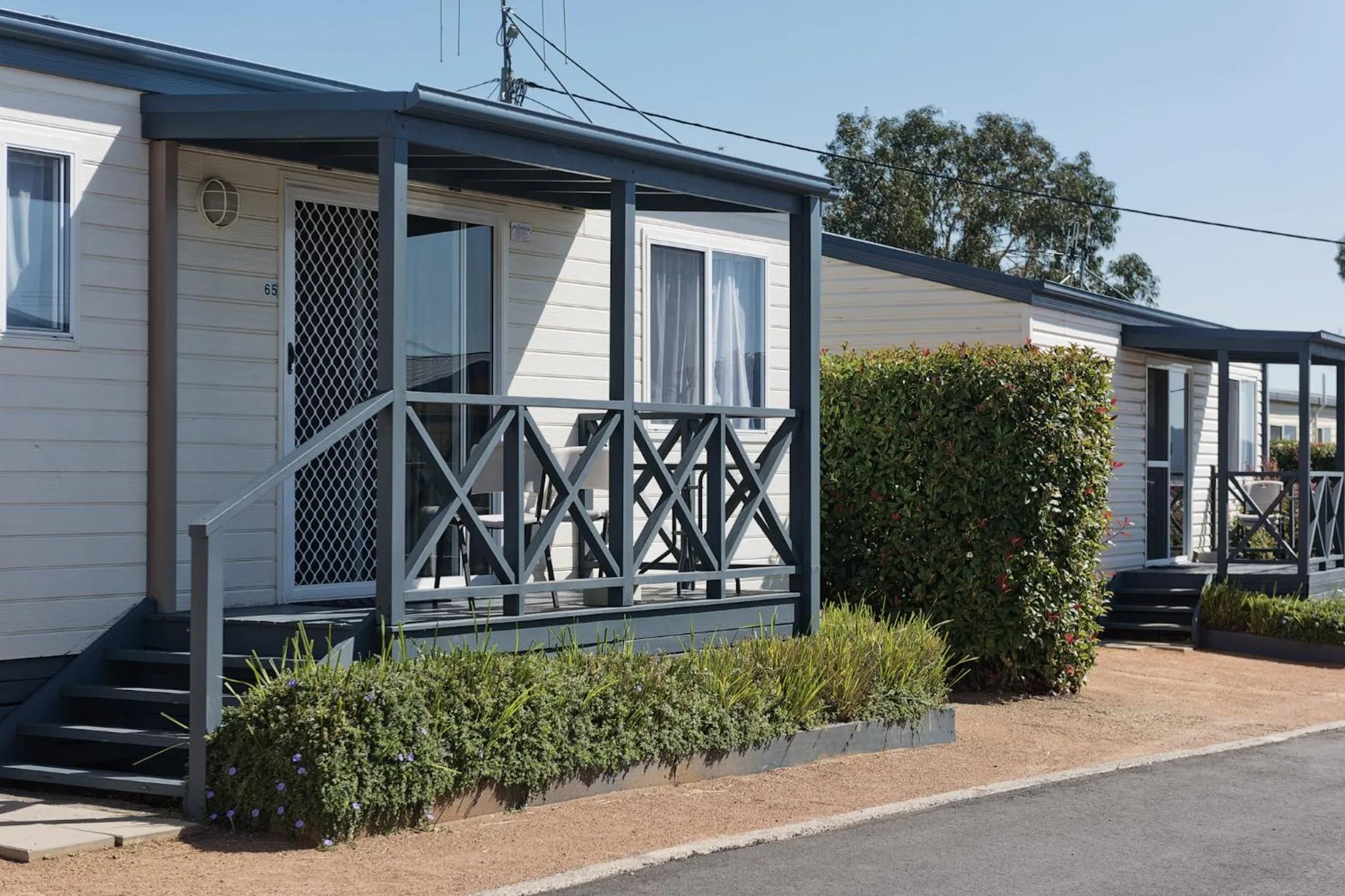 Patio in Crestview Tourist Park