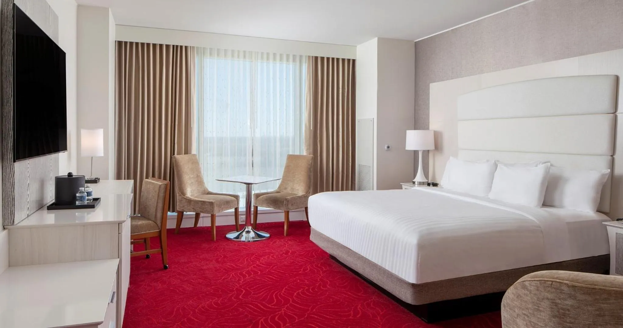 Bed in Southland Casino Hotel