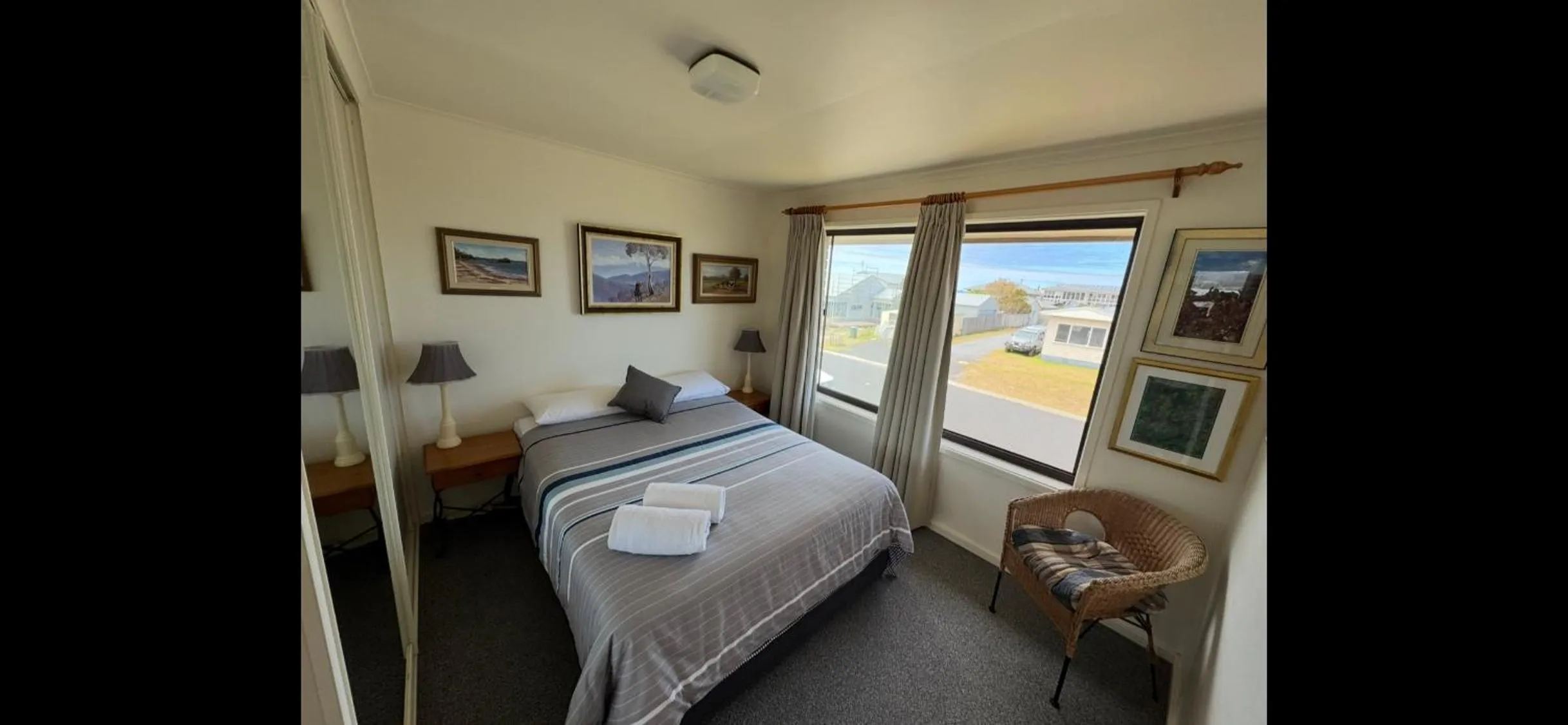 Bedroom, Bed in Narooma Palms Holiday Apartments