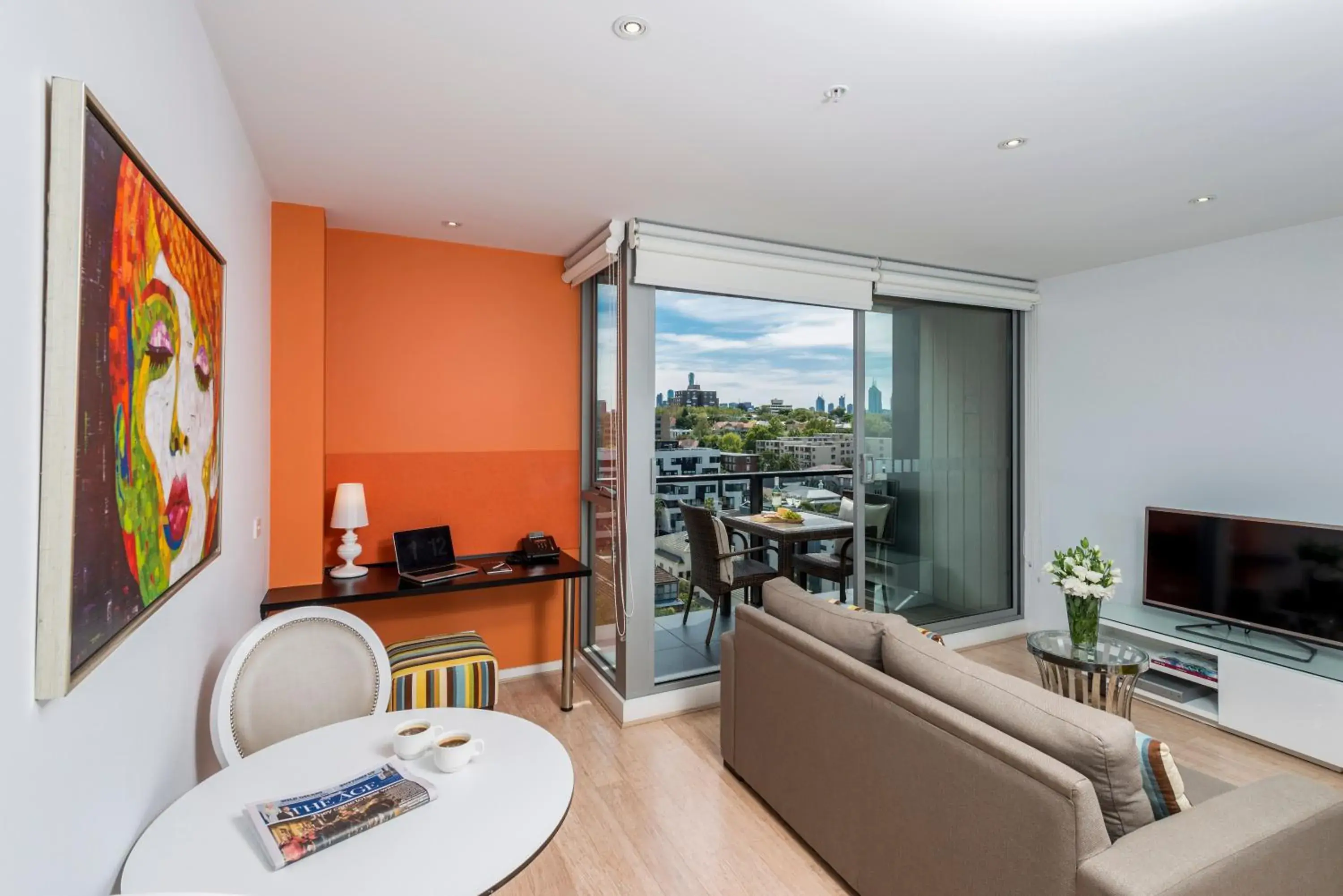One-Bedroom Apartment - No Housekeeping in Oaks Melbourne South Yarra Suites One-Bedroom Apartment - No Housekeeping in Oaks Melbourne South Yarra Suites