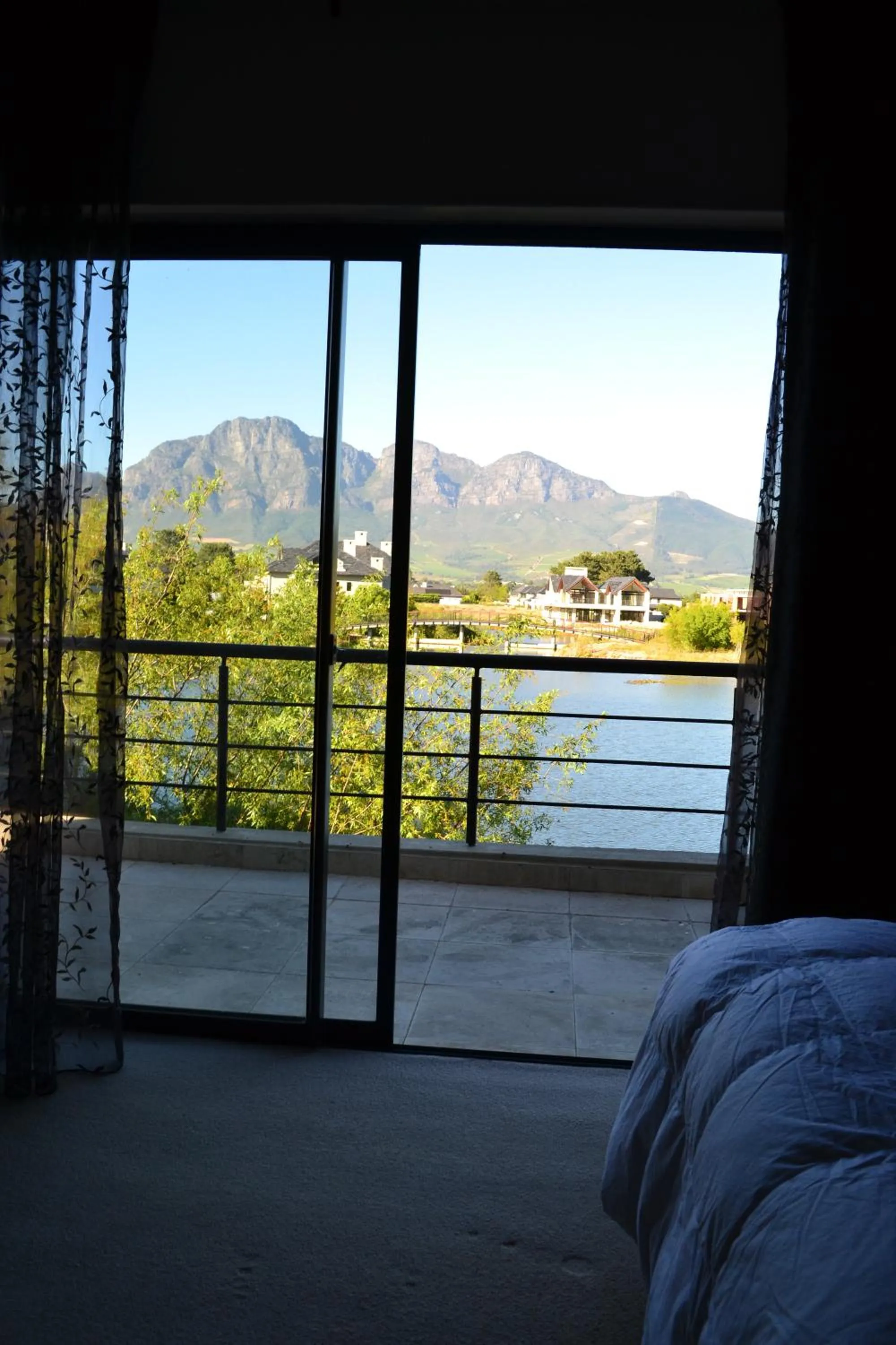Balcony/Terrace, Bed in Pearl Valley-Golf Safari SA