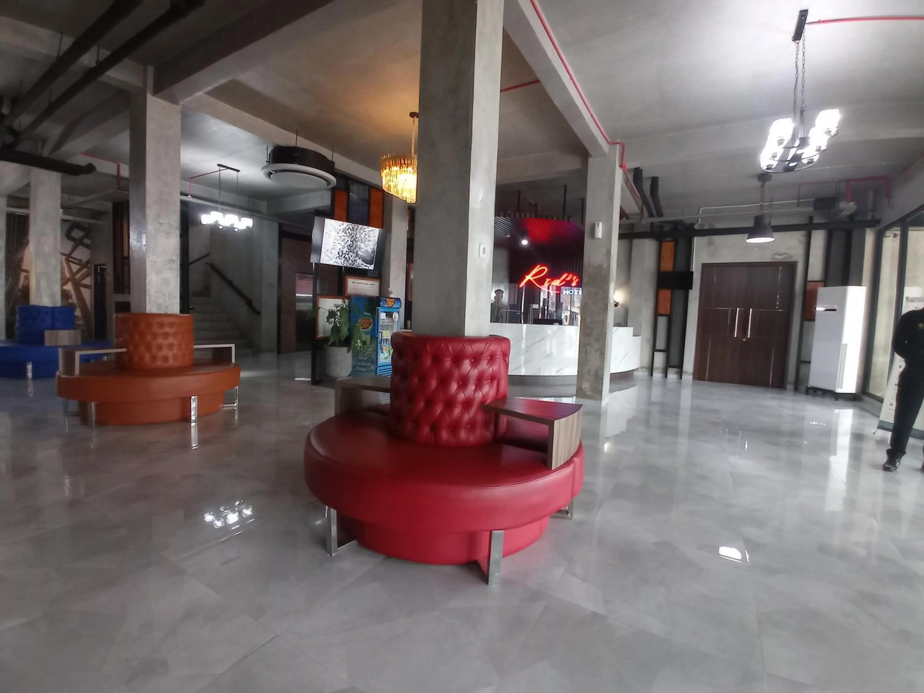 Lobby or reception in Rid's Hotel Palembang