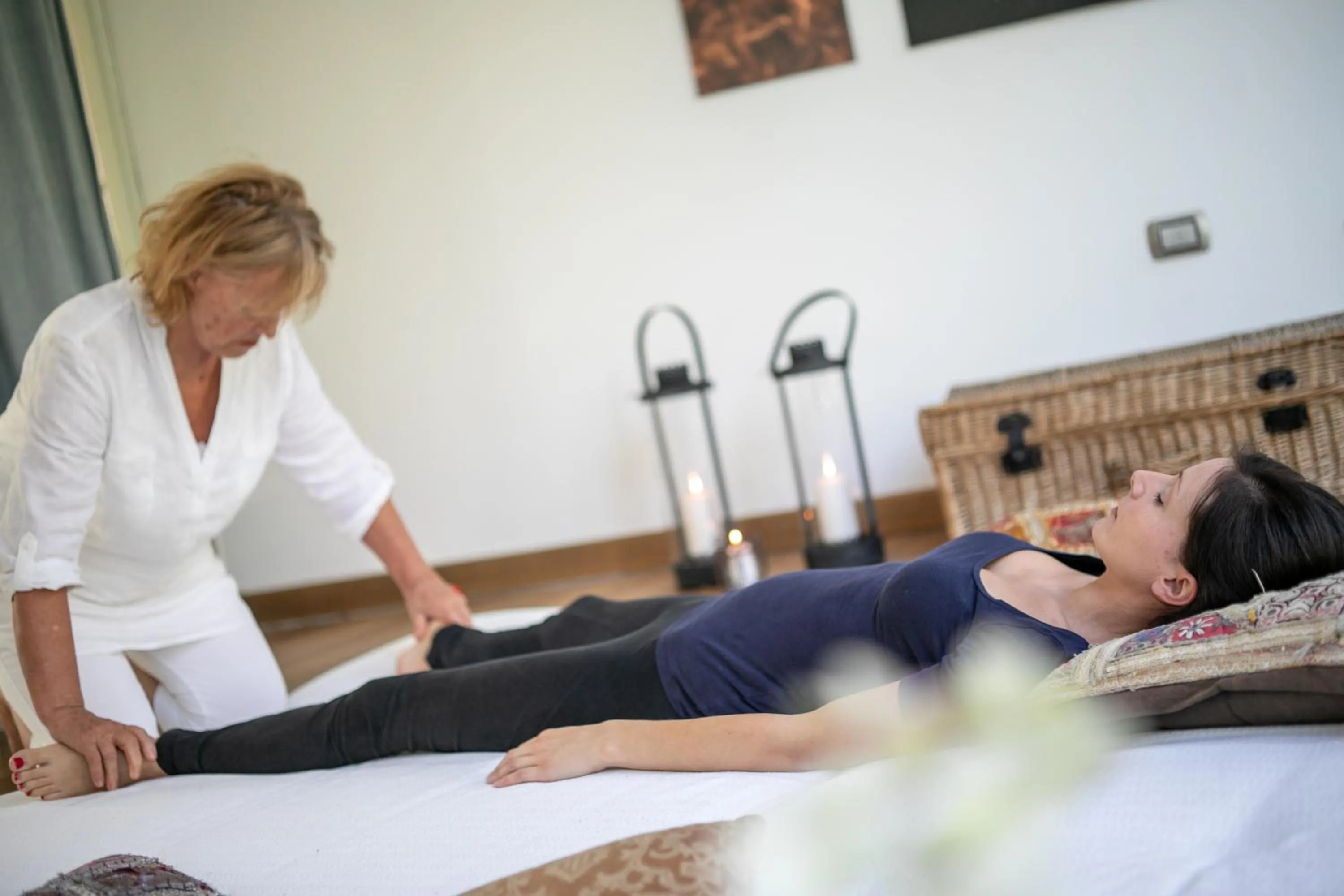 Massage in Da Elda Natural Retreat