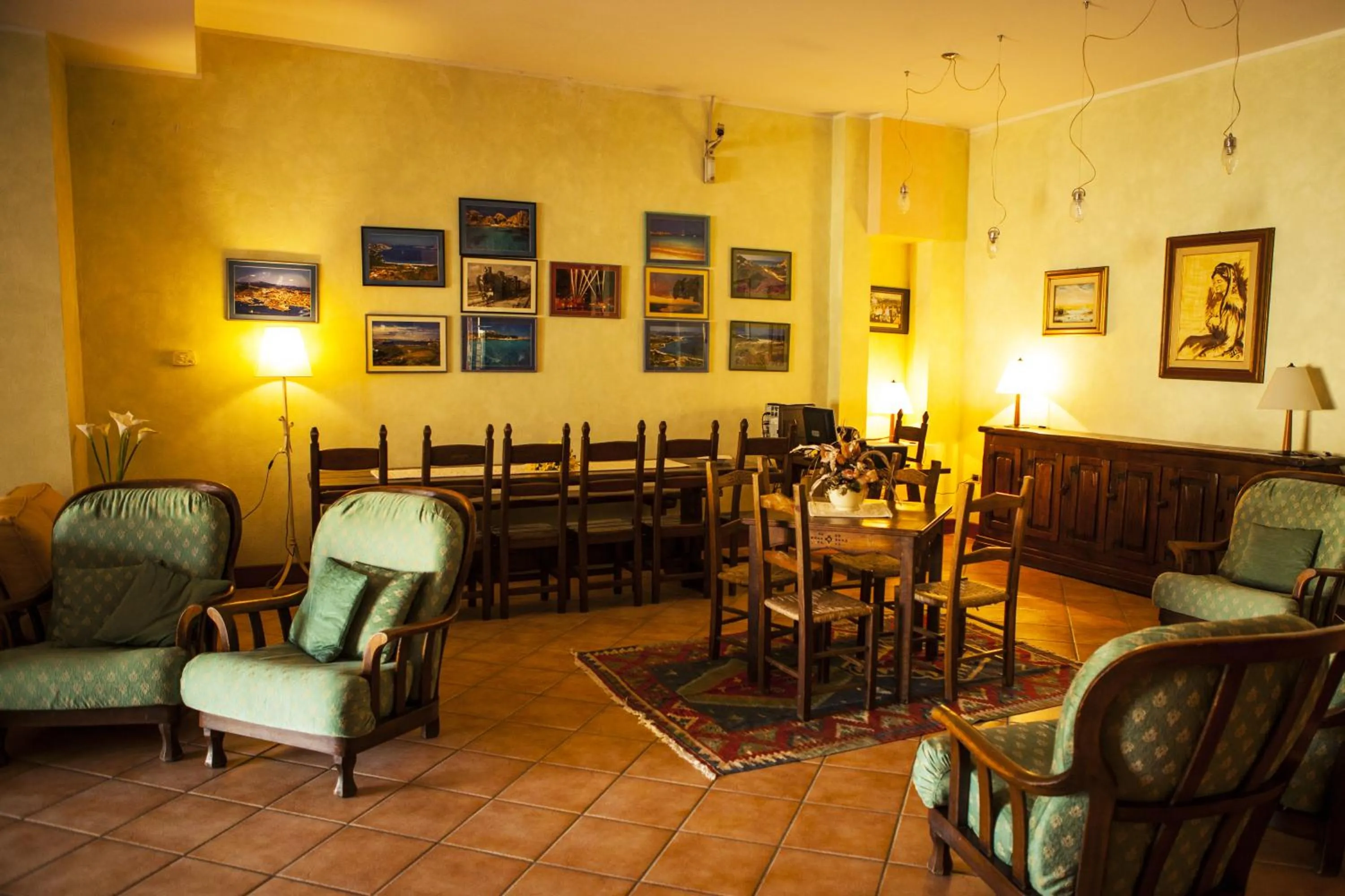 Lobby or reception in Hotel Piccada