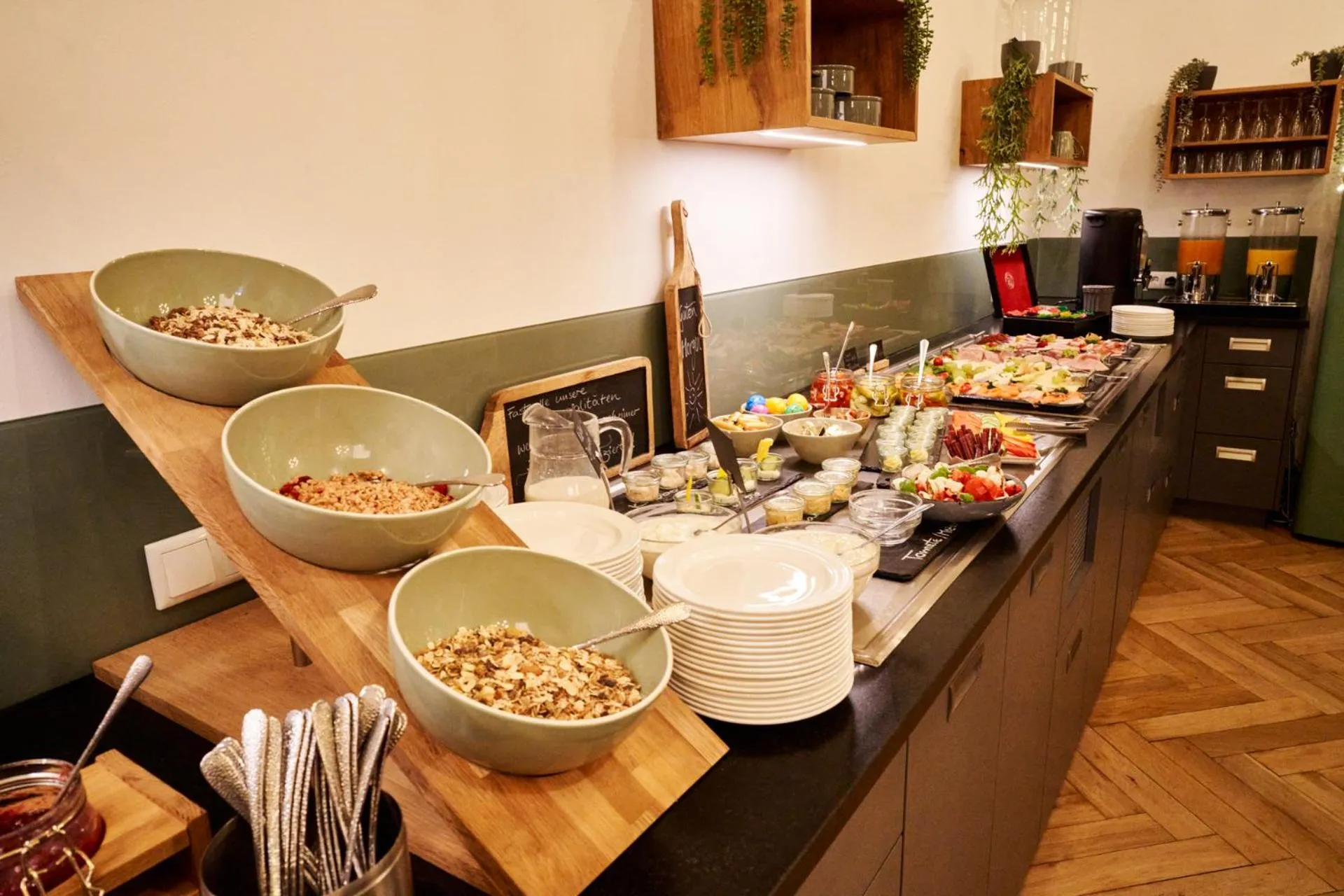 Breakfast in Hotel Zu den Drei Kronen