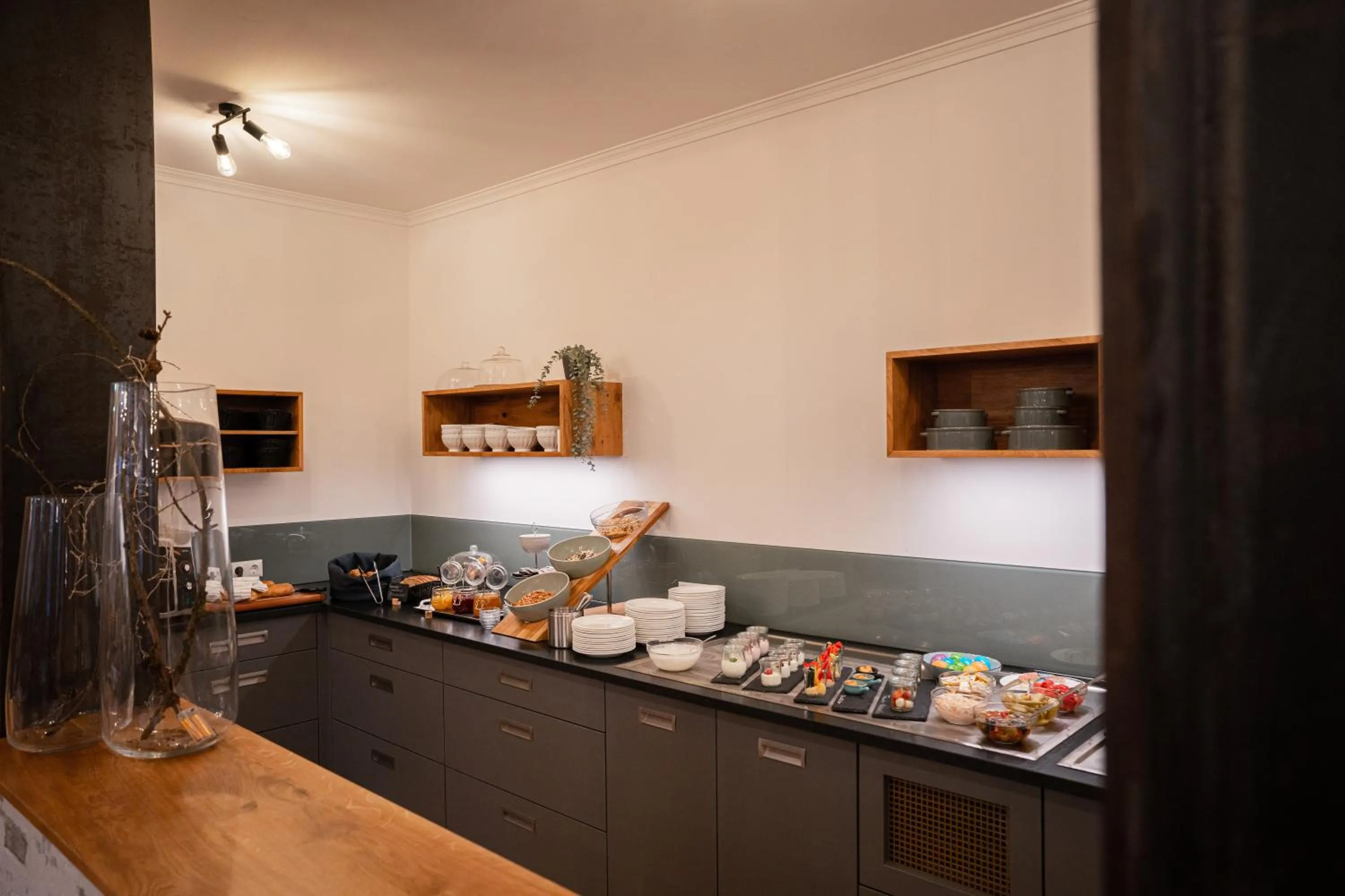 Buffet breakfast in Hotel Zu den Drei Kronen