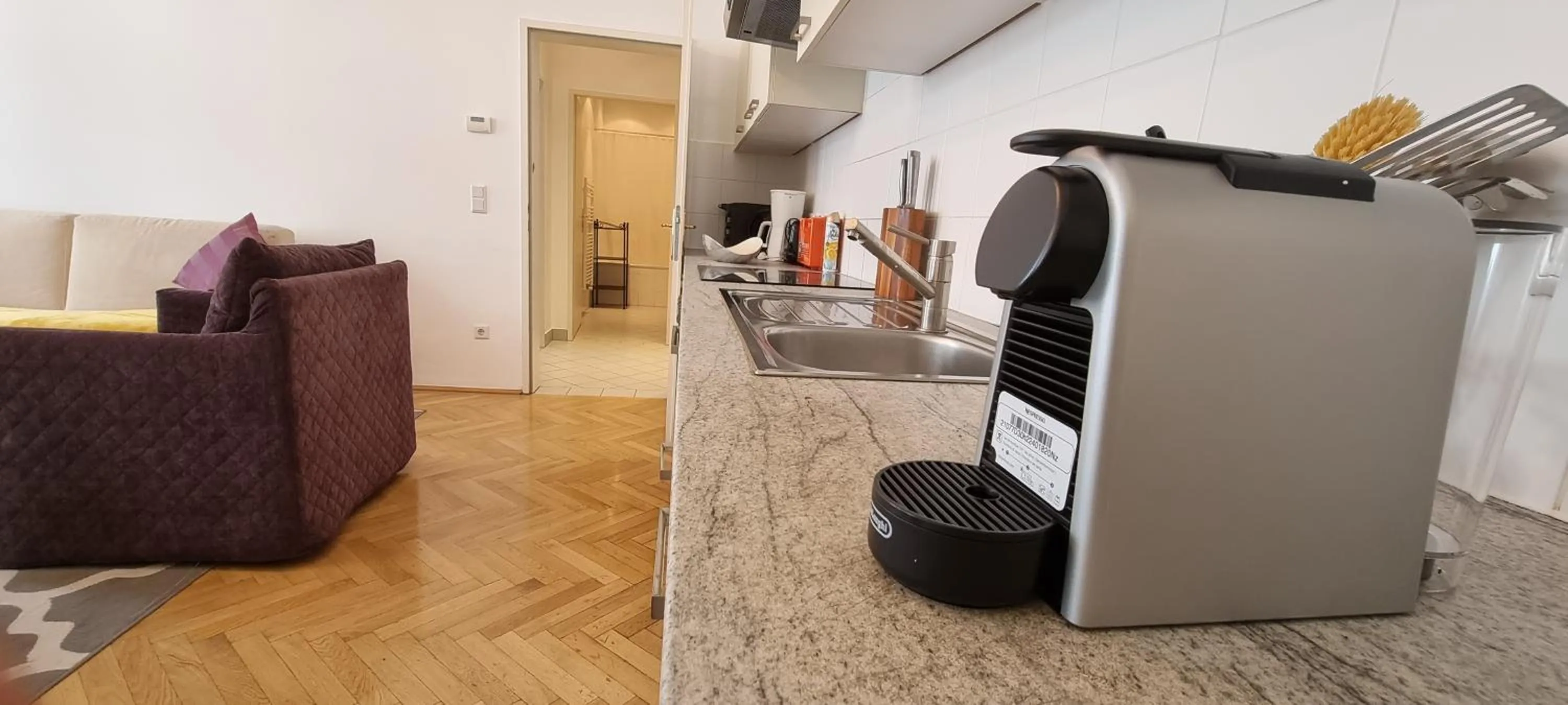 Kitchen or kitchenette in Urban Serviced Apartments