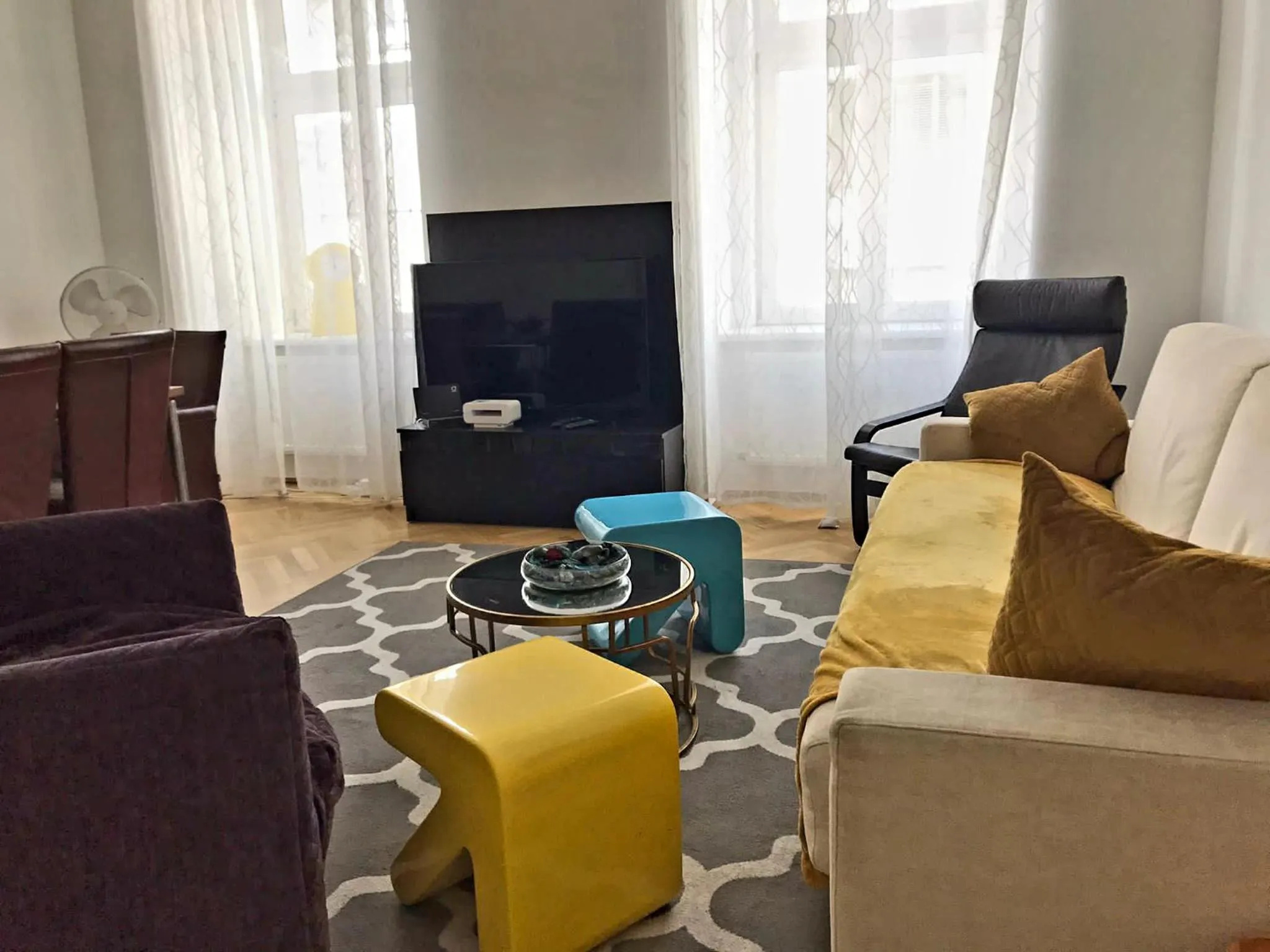 Living room in Urban Serviced Apartments