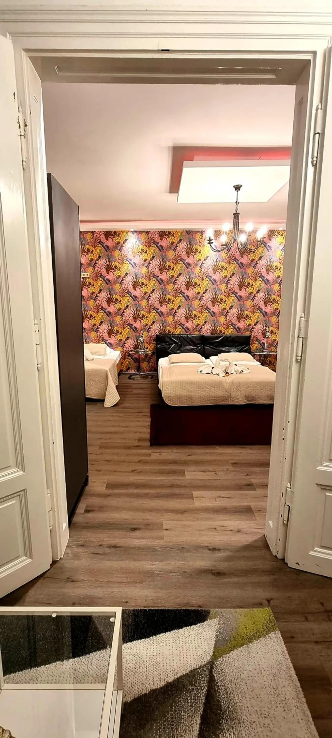 Living room, Bed in Urban Serviced Apartments