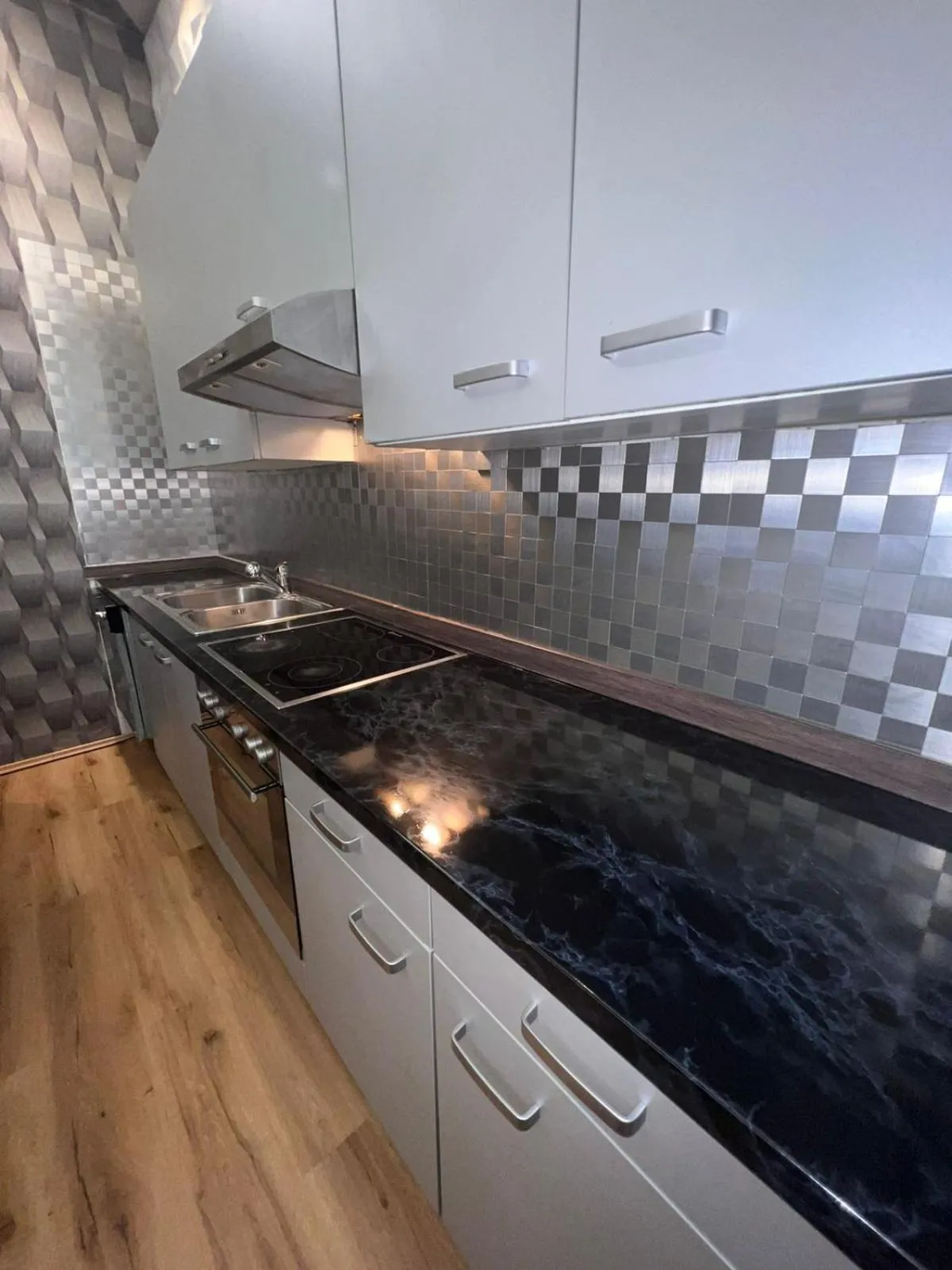 Kitchen or kitchenette in Urban Serviced Apartments