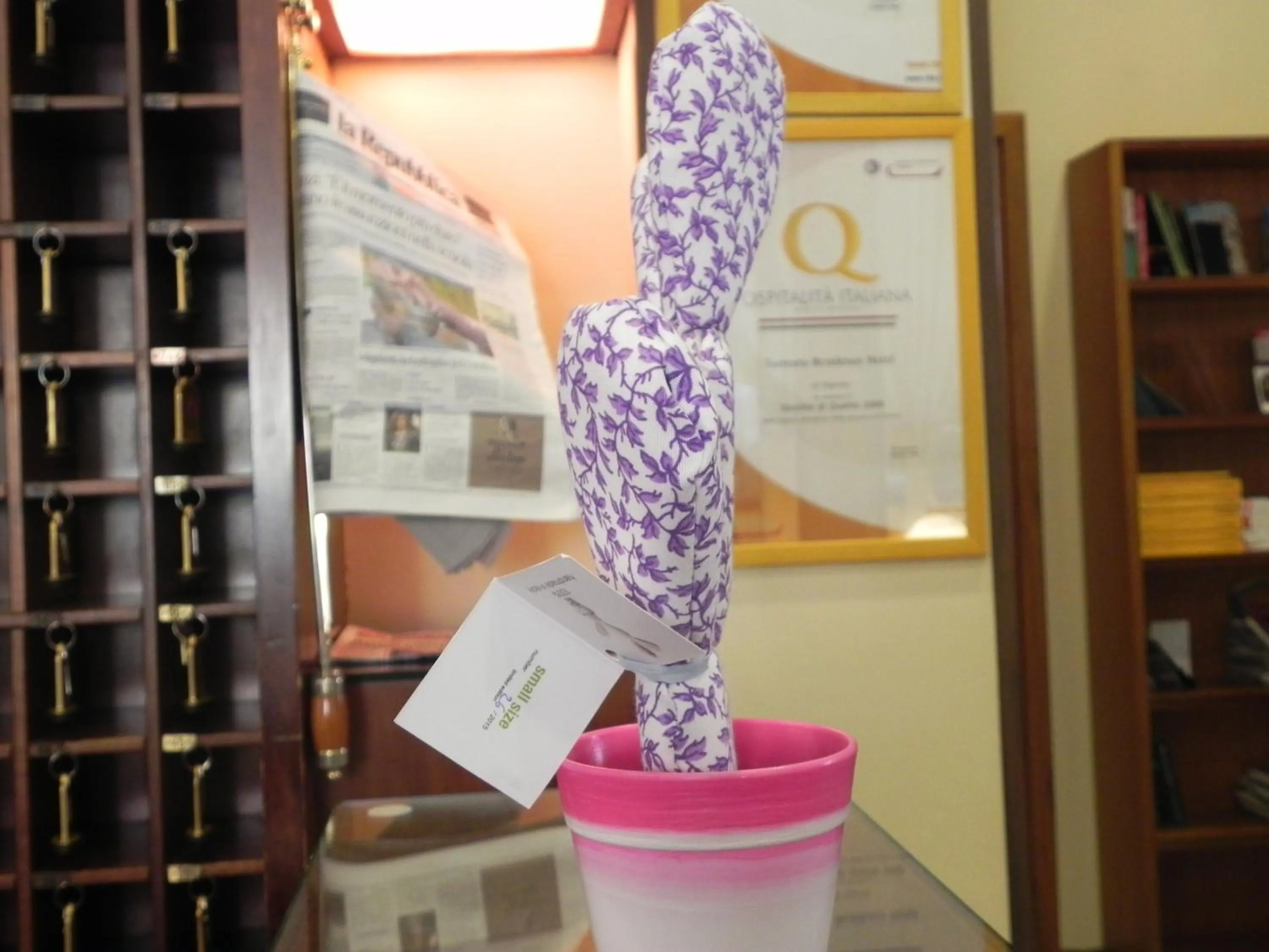 Decorative detail in Torreata Hotel & Residence