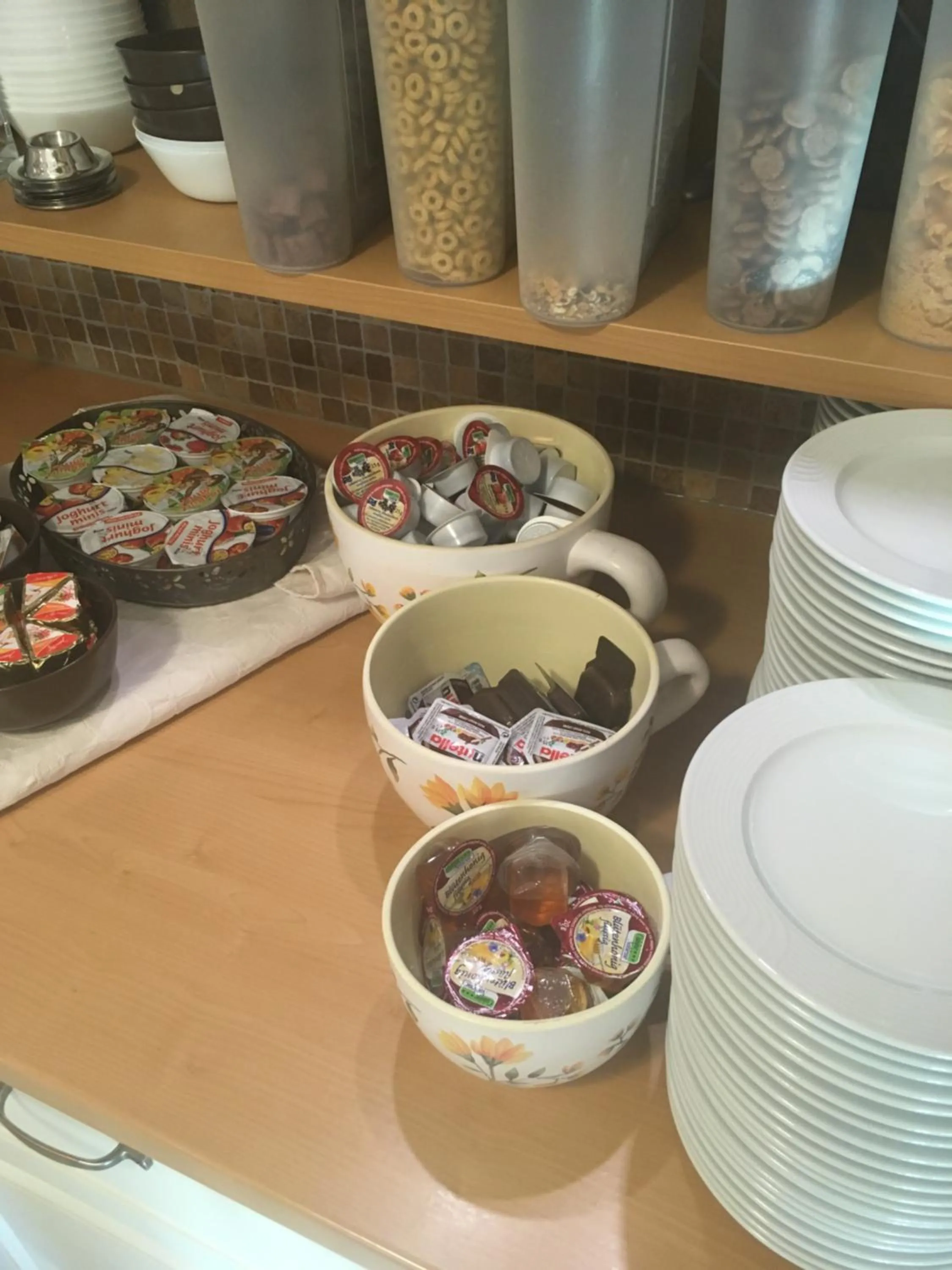 Buffet breakfast in Gasthof Hotel Traube