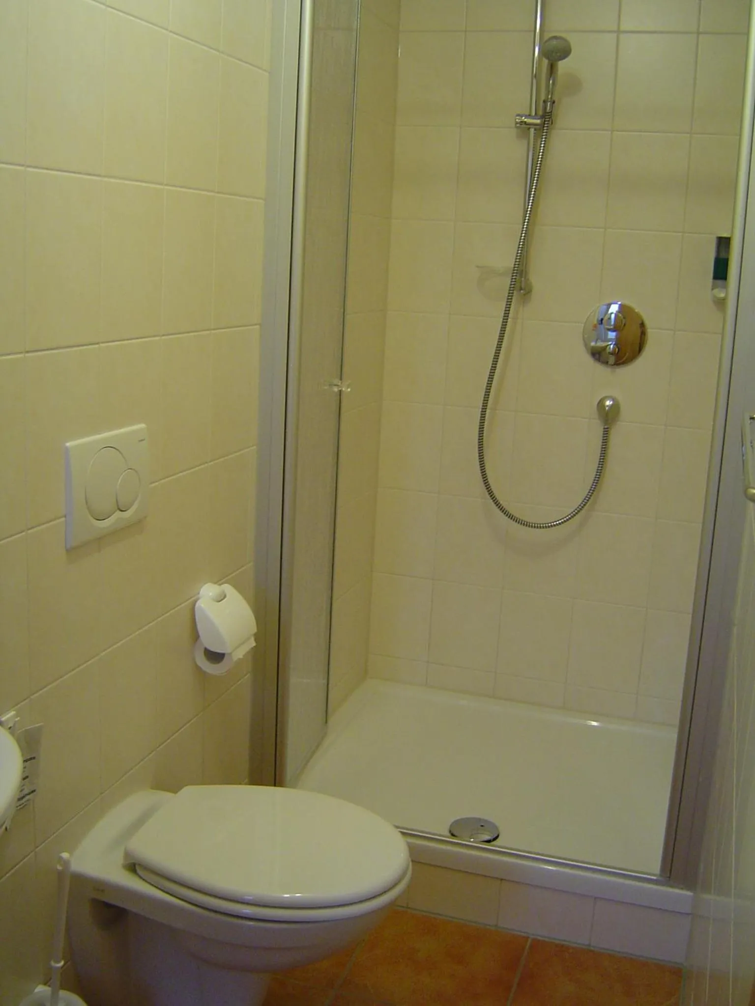 Bathroom in Gasthof Hotel Traube