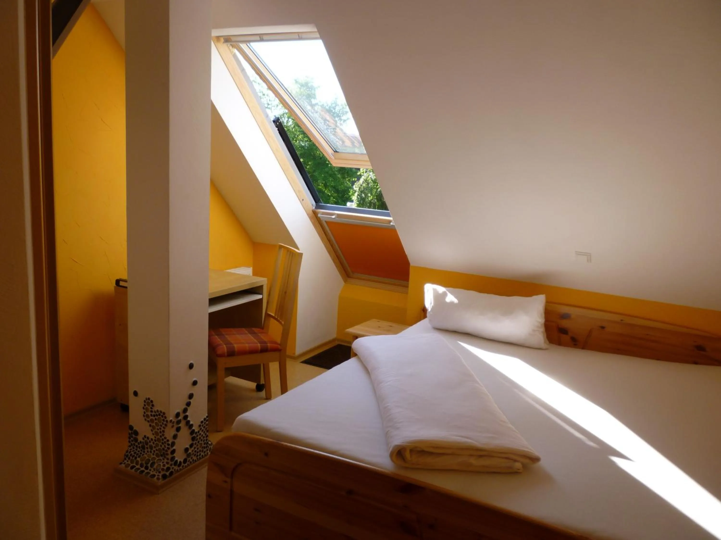 Bed in Gasthof Hotel Traube