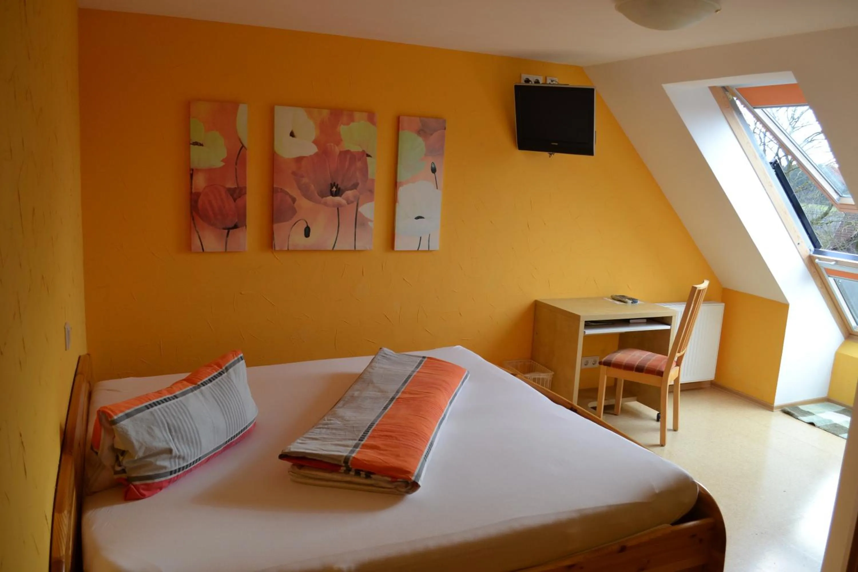 Bed in Gasthof Hotel Traube