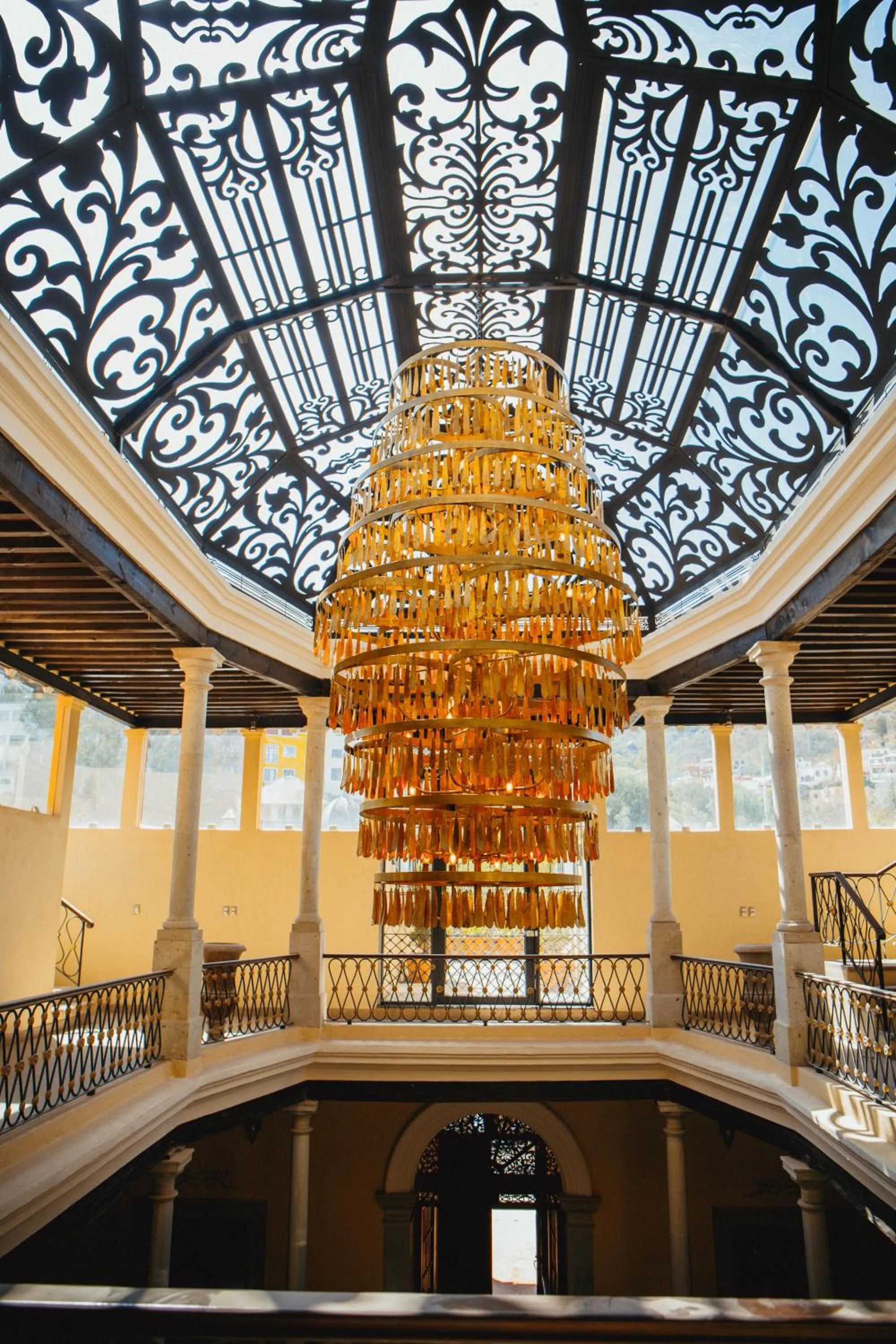 Patio in Hotel Boutique Corazón Mexicano