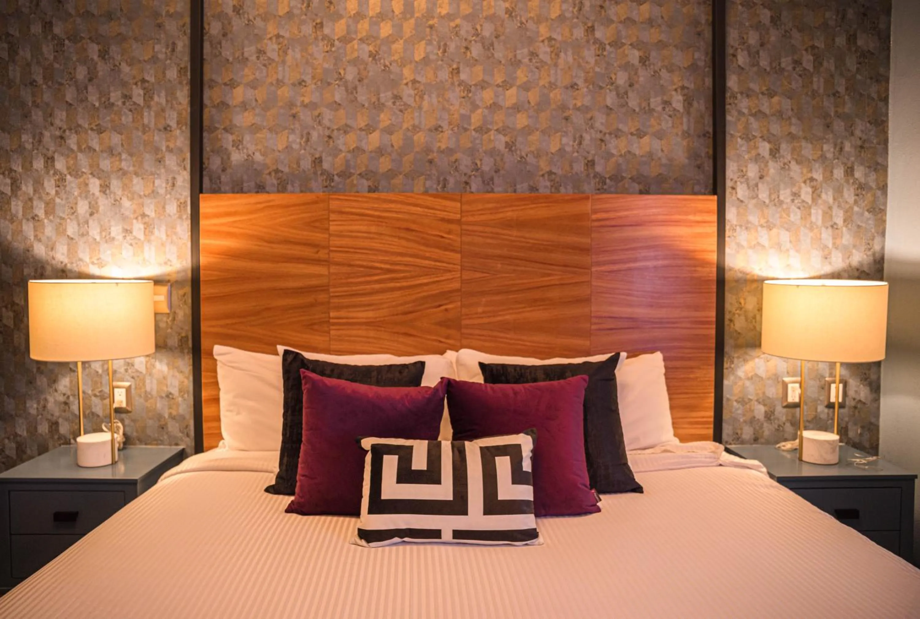 Bed in Hotel Boutique Corazón Mexicano