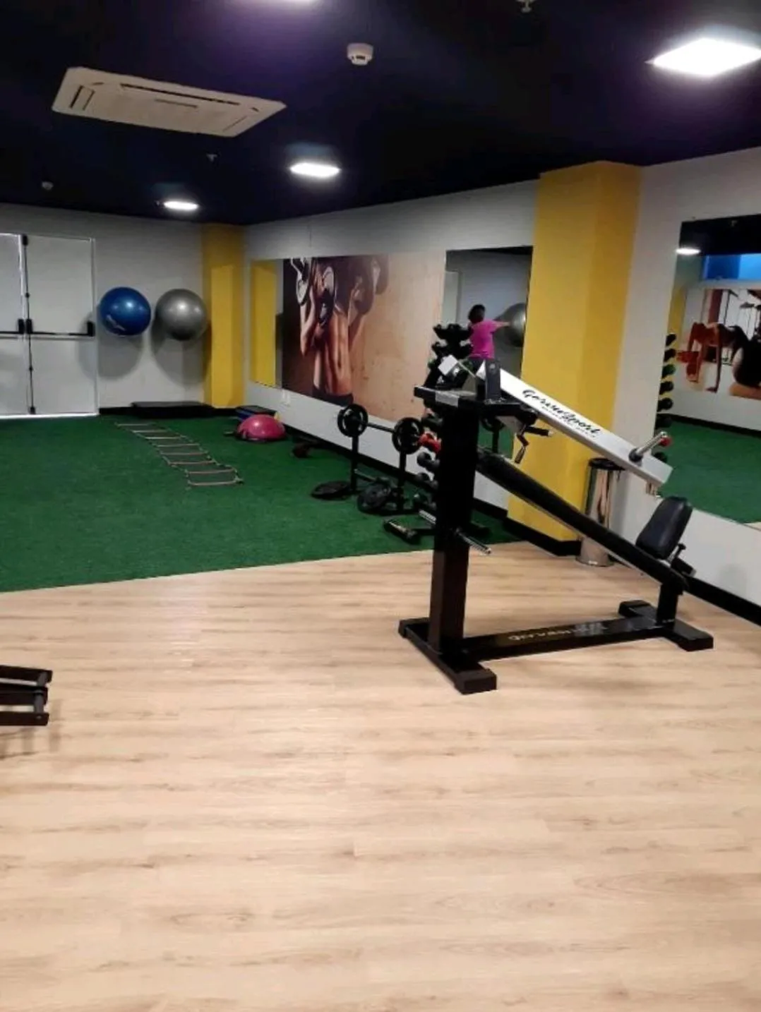 Fitness centre/facilities in Condomínio Barretos Thermas Park - Flat Parque do Peão