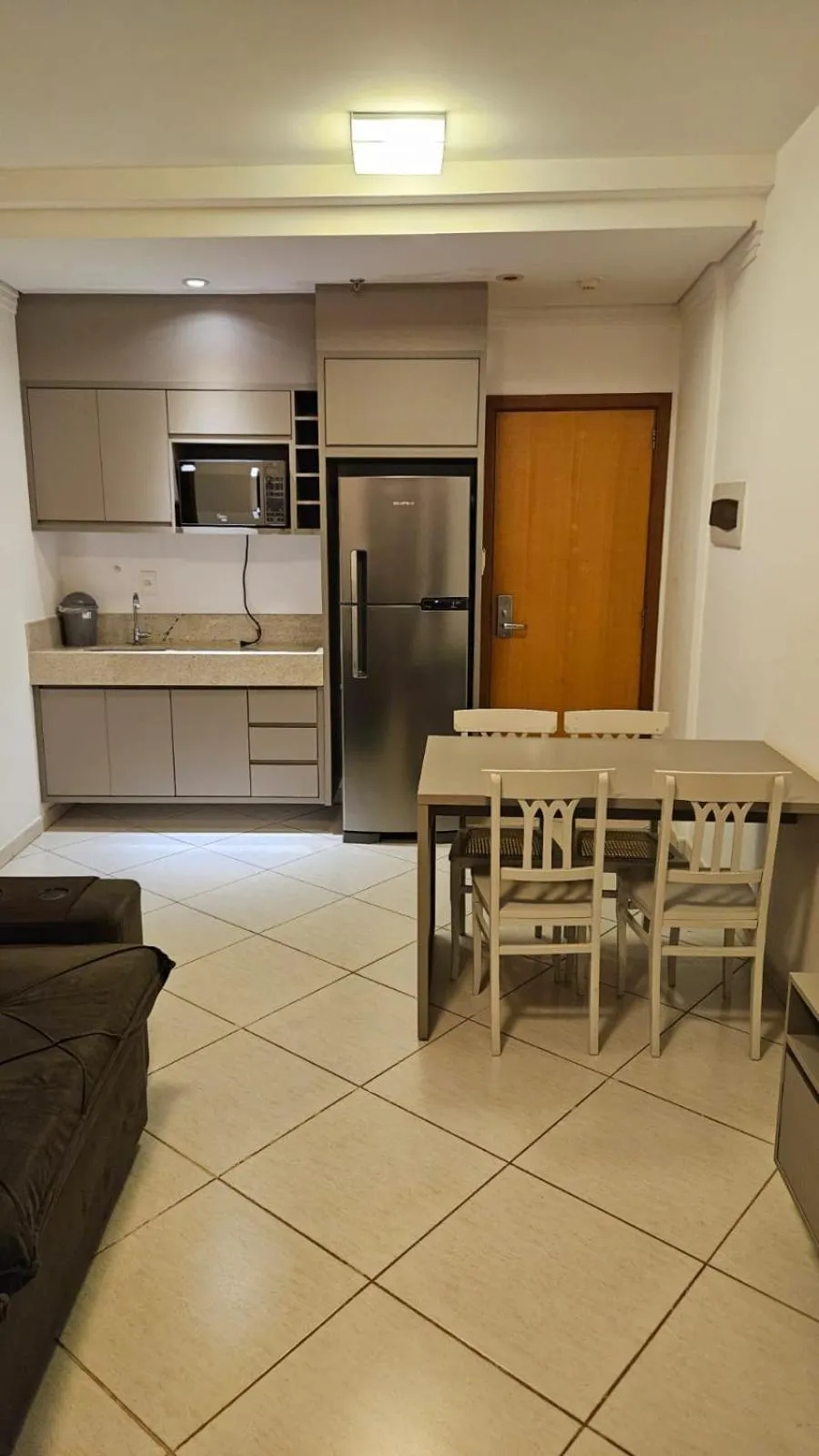 kitchen in Condomínio Barretos Thermas Park - Flat Parque do Peão