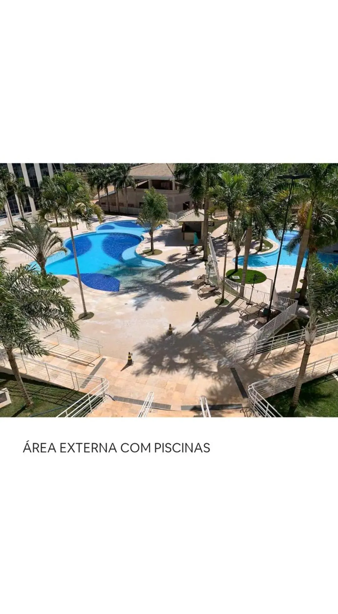 Swimming pool in Condomínio Barretos Thermas Park - Flat Parque do Peão