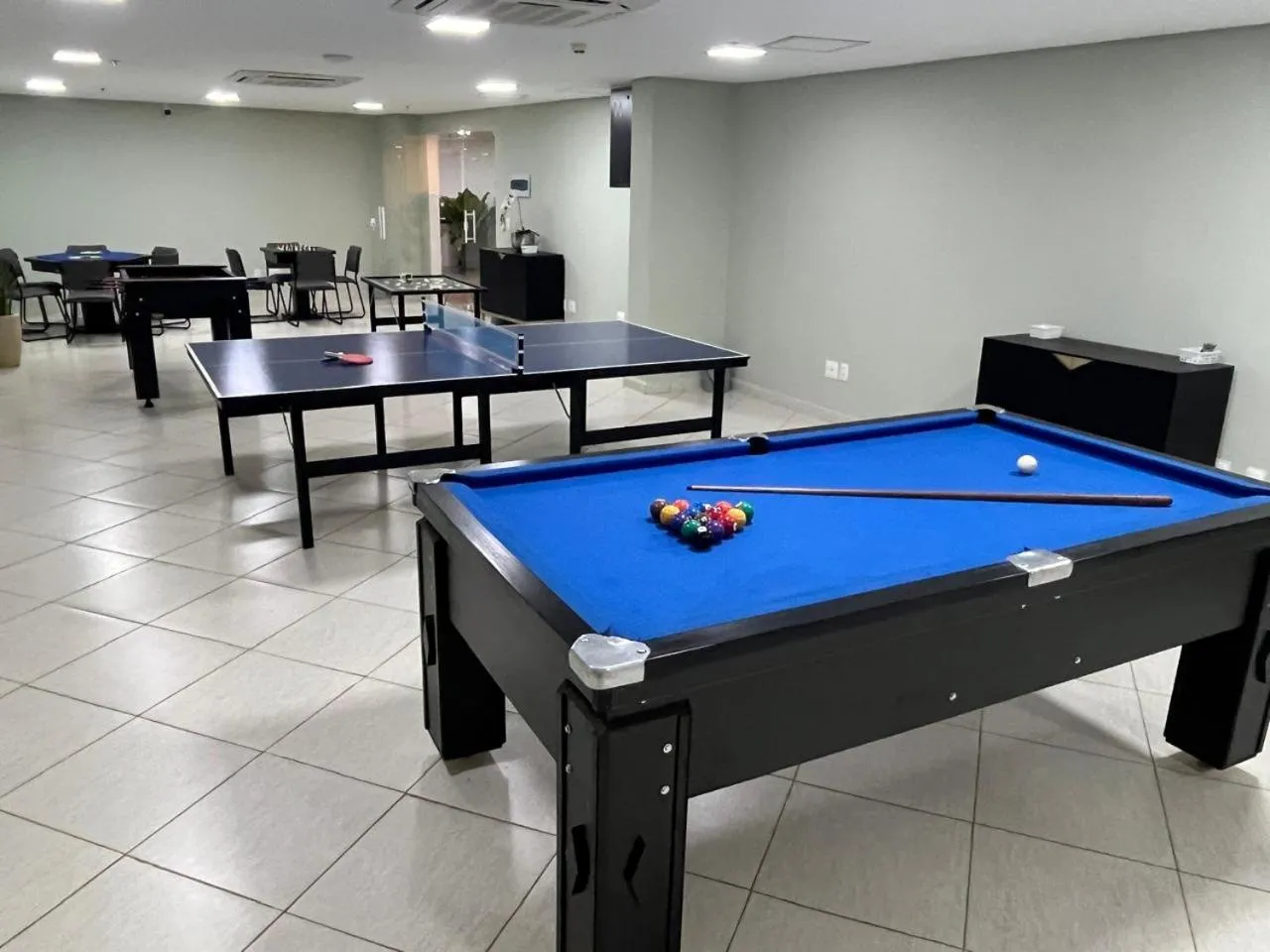 Game Room in Condomínio Barretos Thermas Park - Flat Parque do Peão