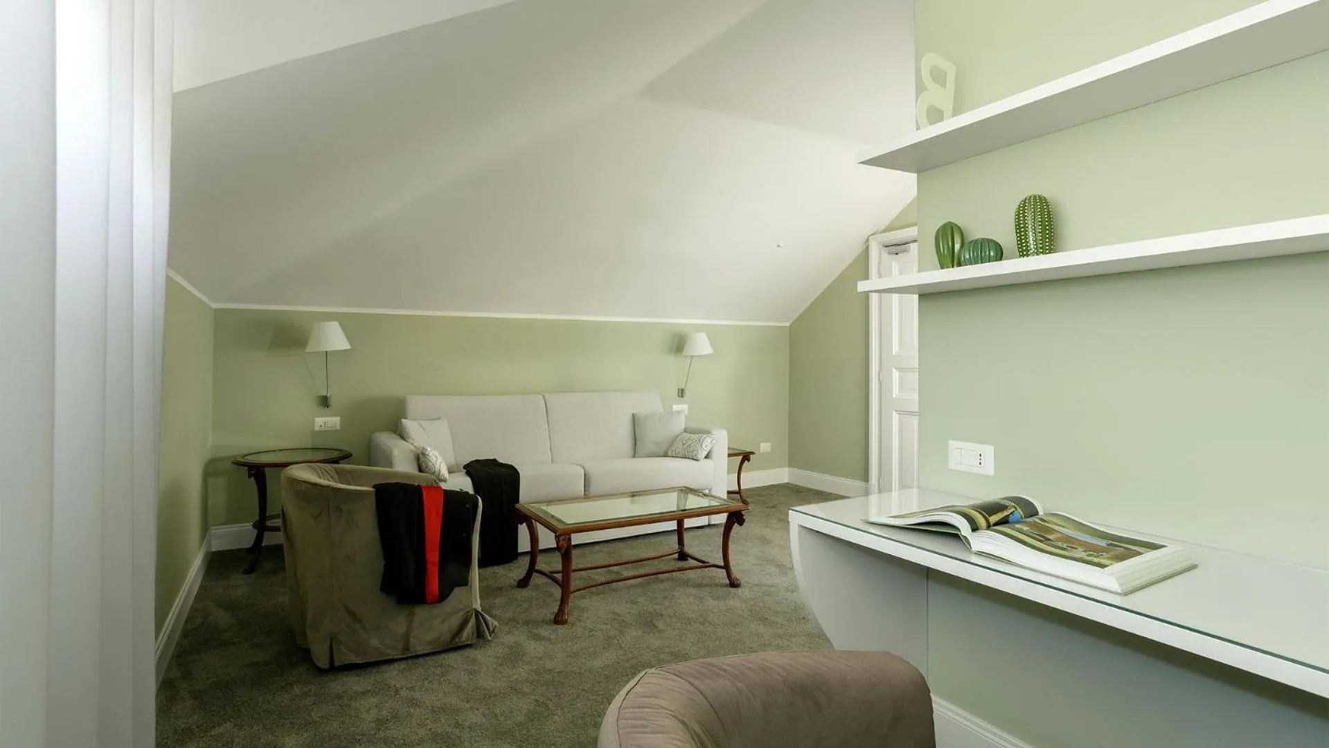 Living room in Camin Hotel Luino