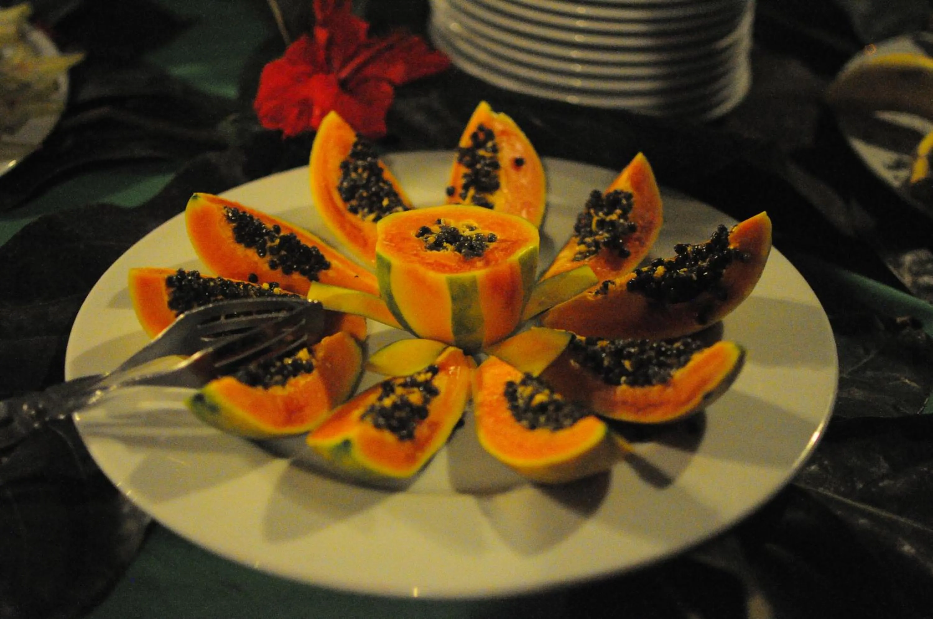 Restaurant/places to eat in Hotel Praia Inhame Ecolodge