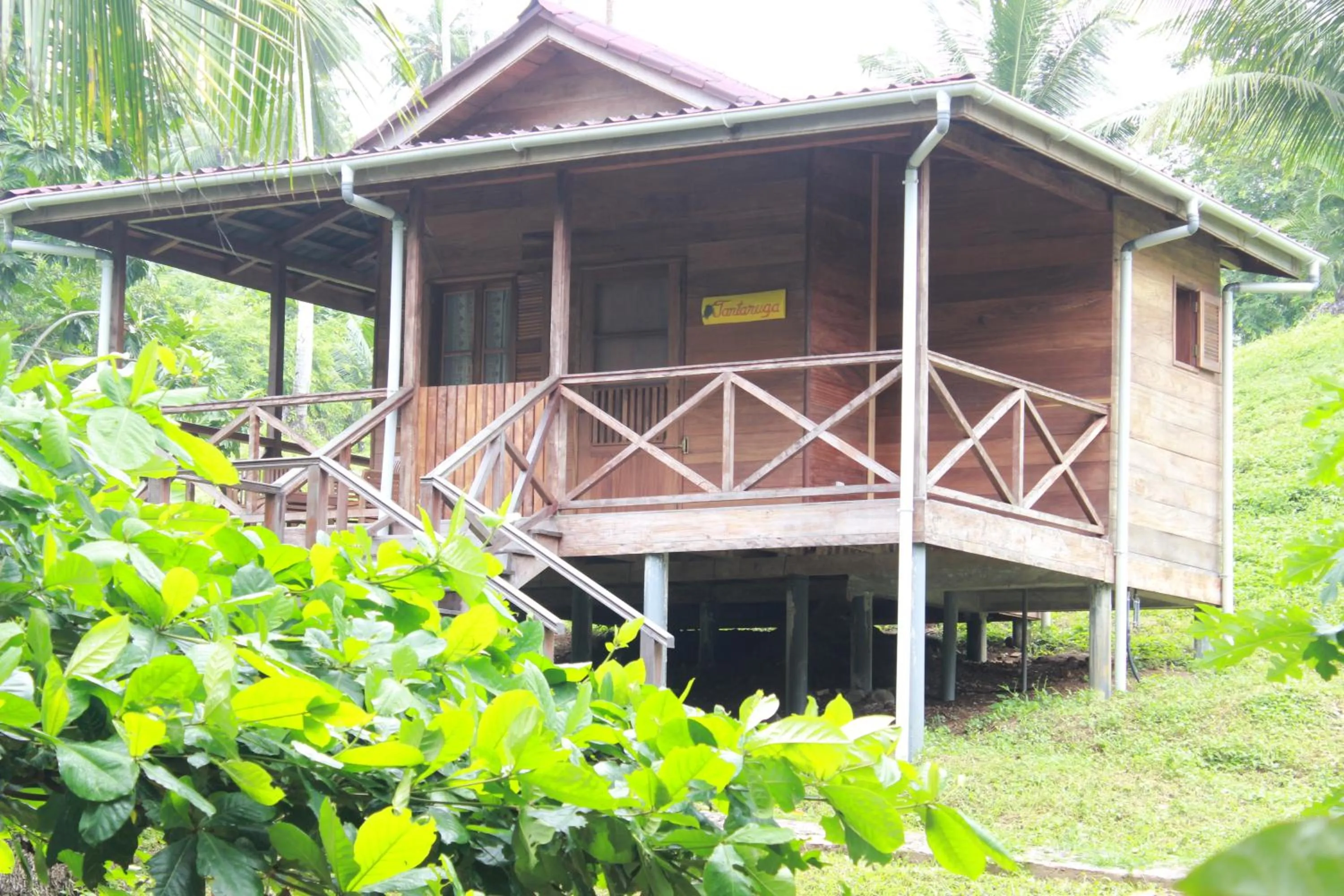 Balcony/Terrace in Hotel Praia Inhame Ecolodge