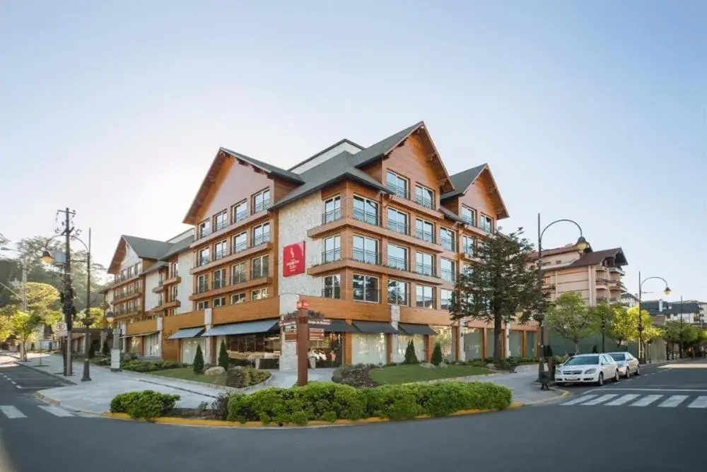 Property building in Hotel Laghetto Stilo Borges Property building in Hotel Laghetto Stilo Borges