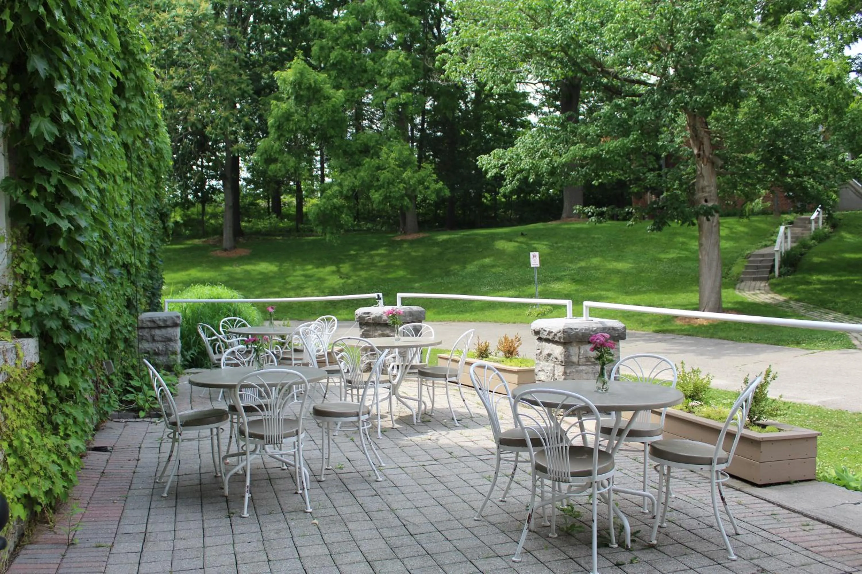 Patio in Westover Inn