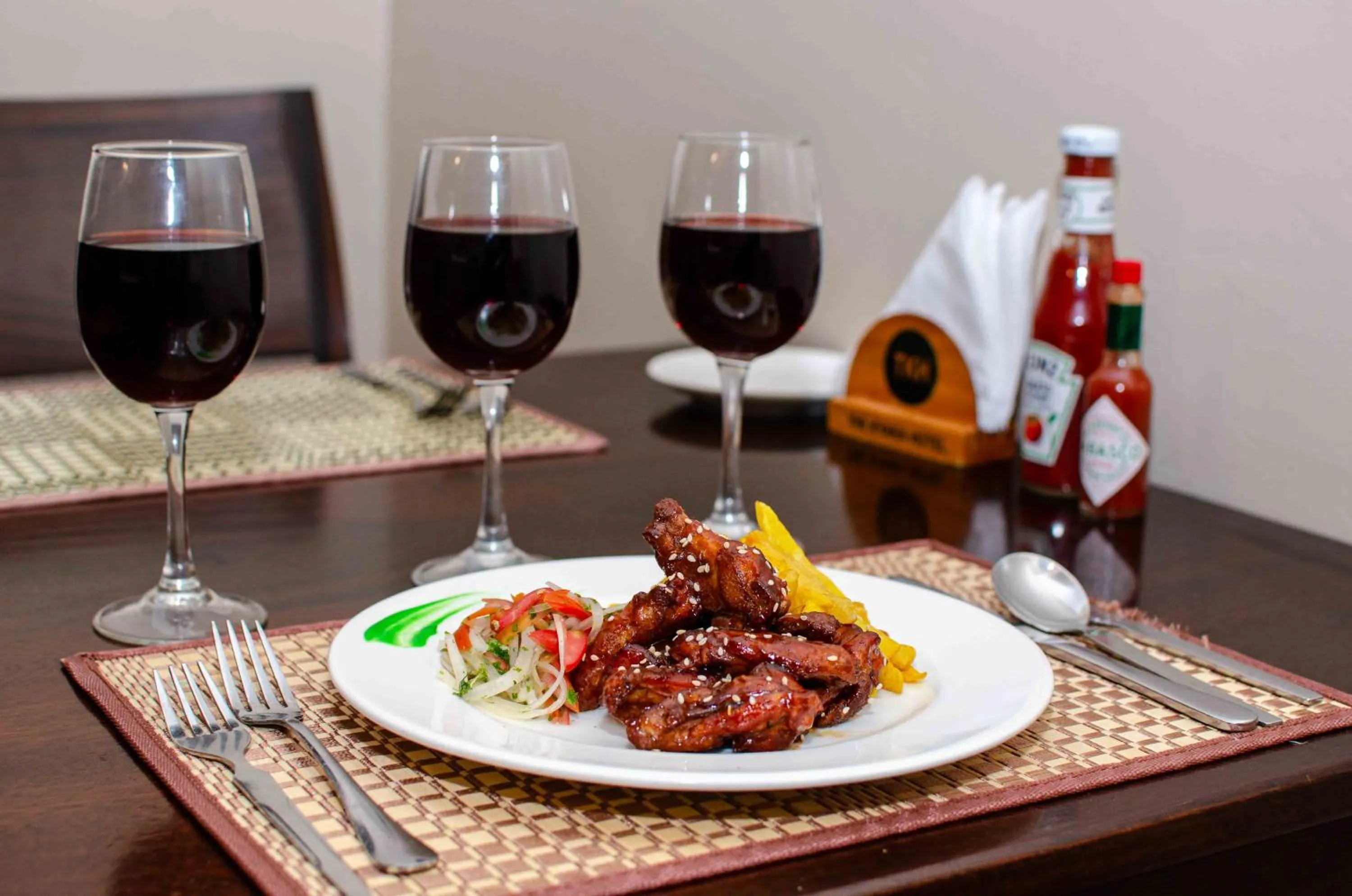 Lounge or bar in The Kyaka Hotel