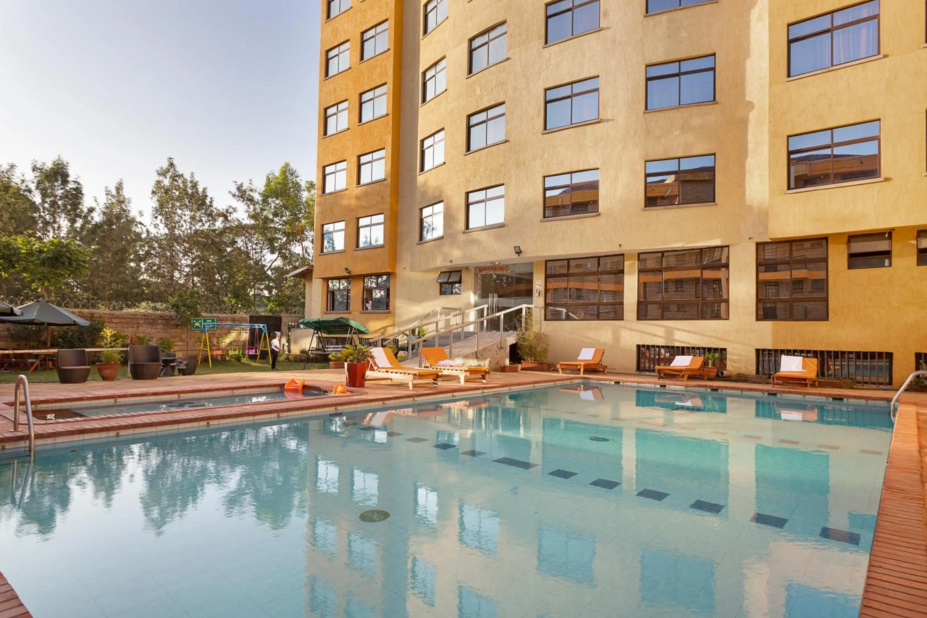 Swimming pool in The Kyaka Hotel