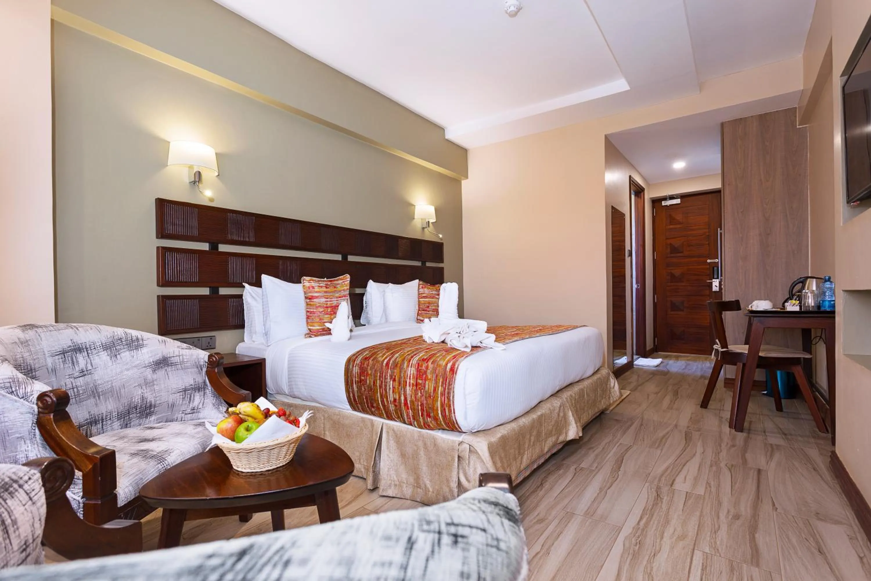 Bedroom, Bed in The Kyaka Hotel