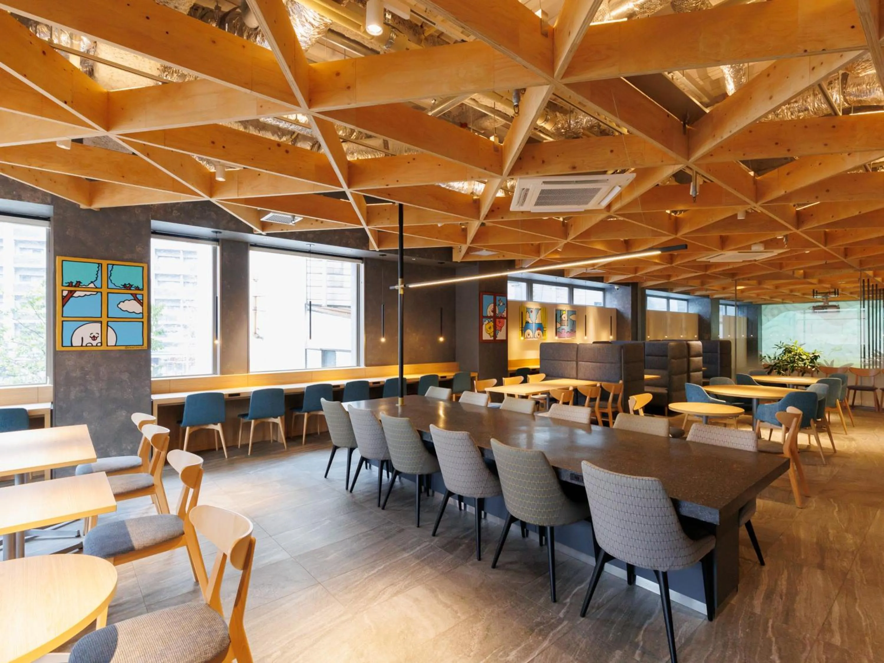 Area and facilities in CROSS Life Hakata Yanagibashi