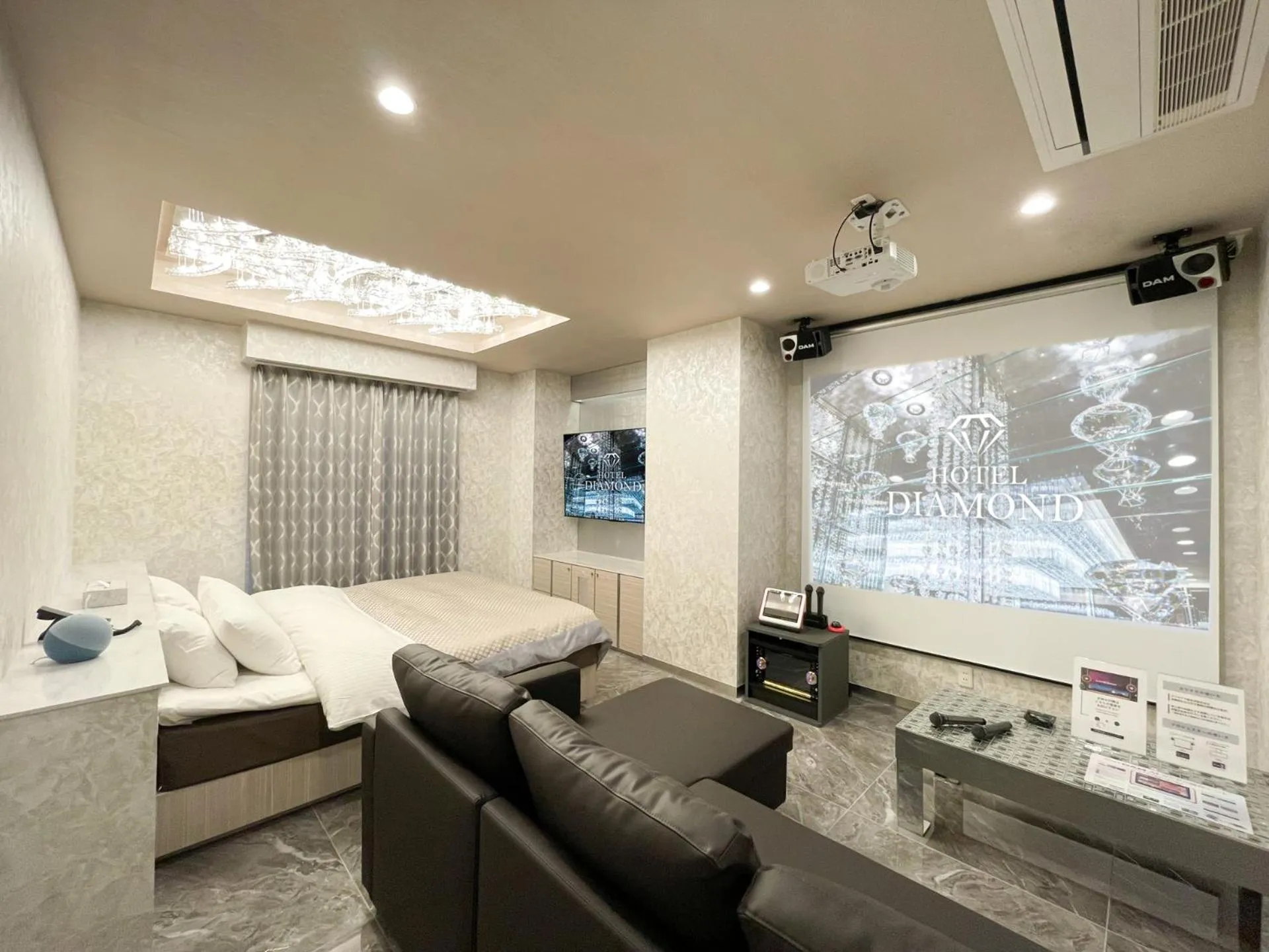 Bed in Hotel DIAMOND