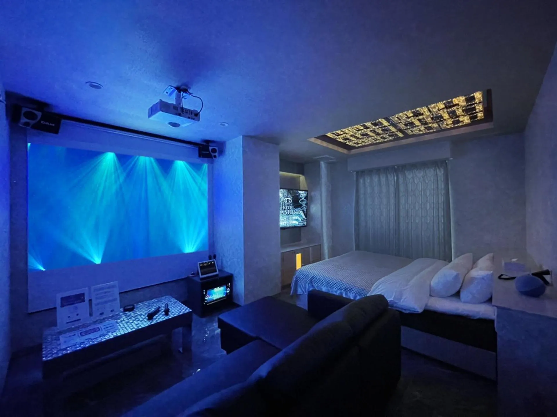 Bed in Hotel DIAMOND