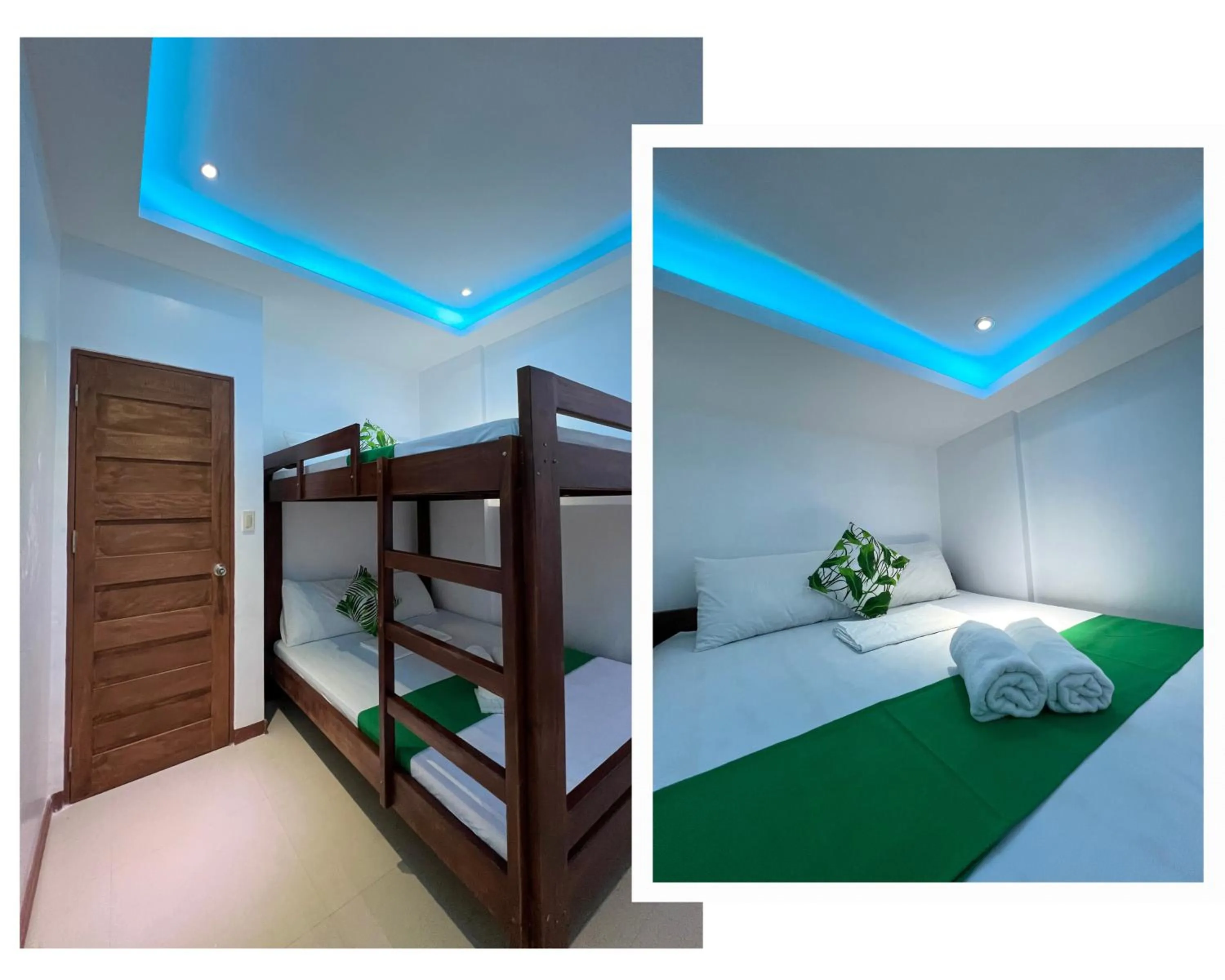 Bed in The Palms Resort & Bar