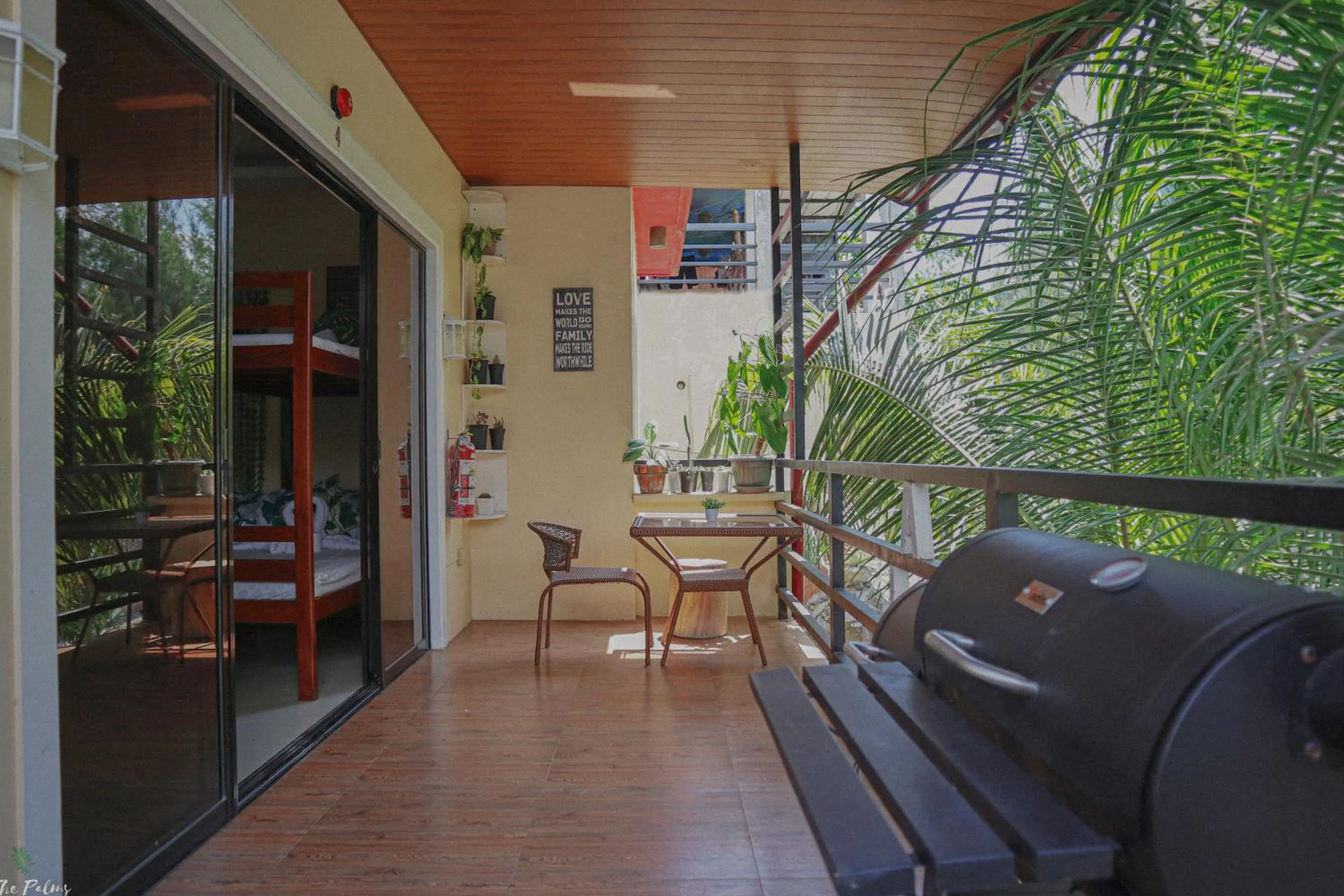 Balcony/Terrace in The Palms Resort & Bar