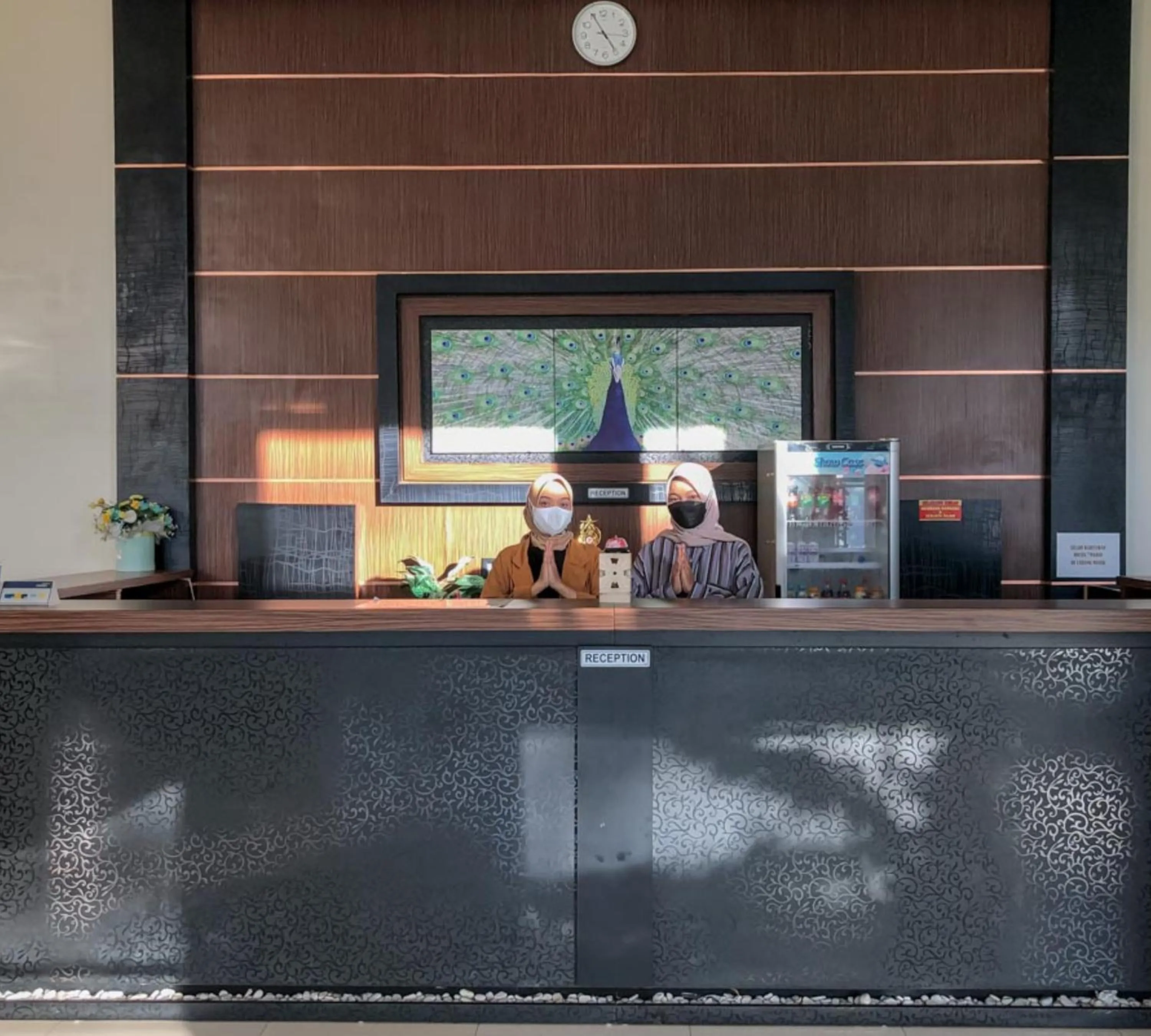 Lobby or reception in Hotel D'Mario Palopo