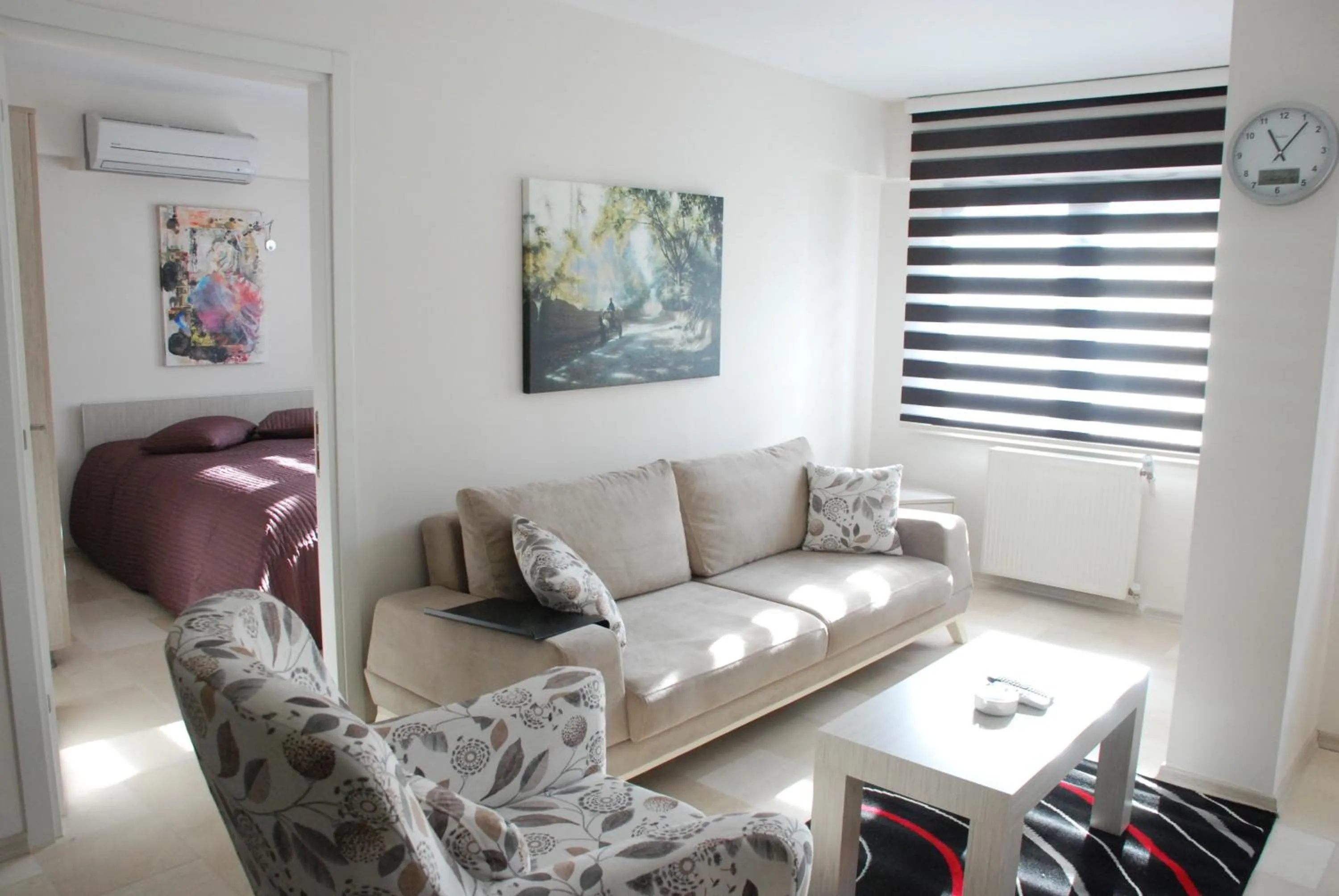 Living room in Bursa Park Apart Hotel