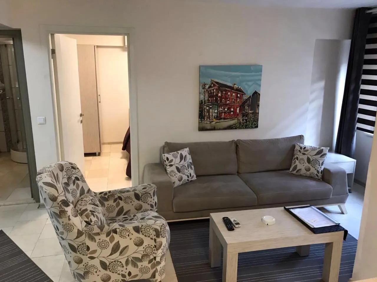 Living room in Bursa Park Apart Hotel