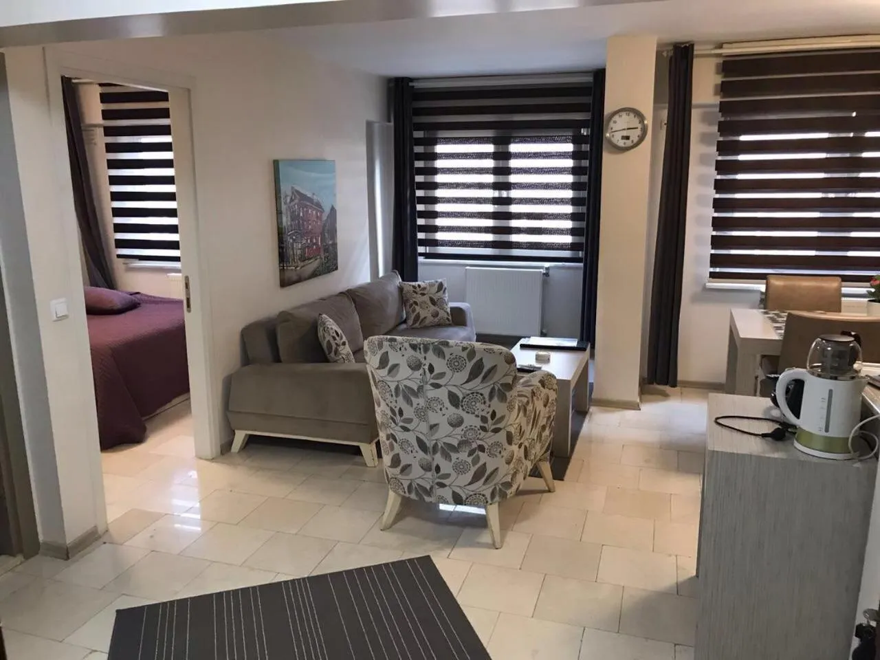 Living room, Bed in Bursa Park Apart Hotel