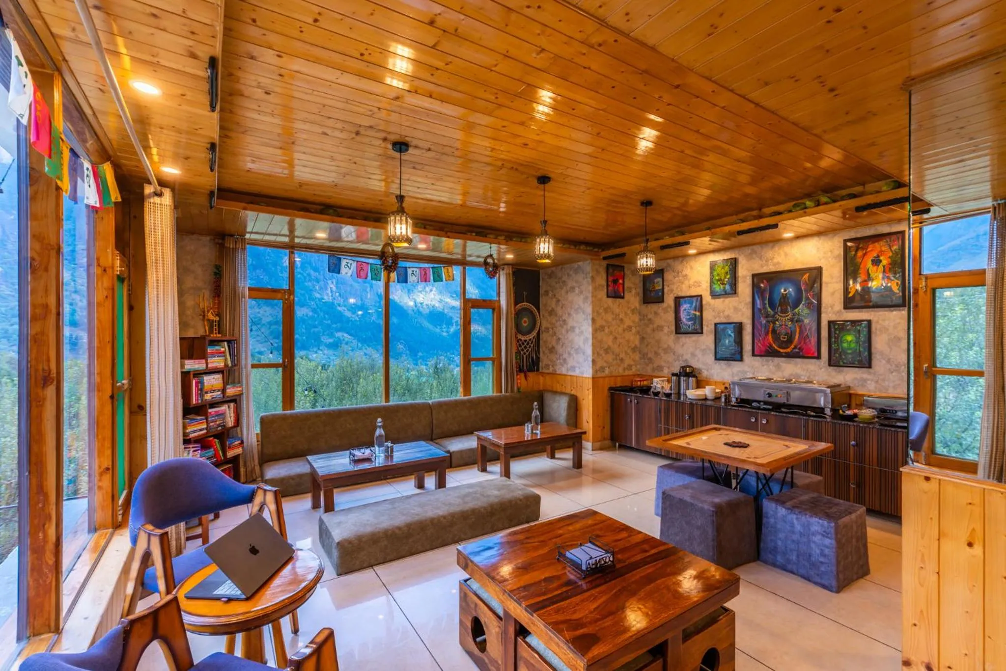 Game Room in The 14 Gables, A Boutique Stay, Manali - Pet Friendly Hotel - Crown Palace
