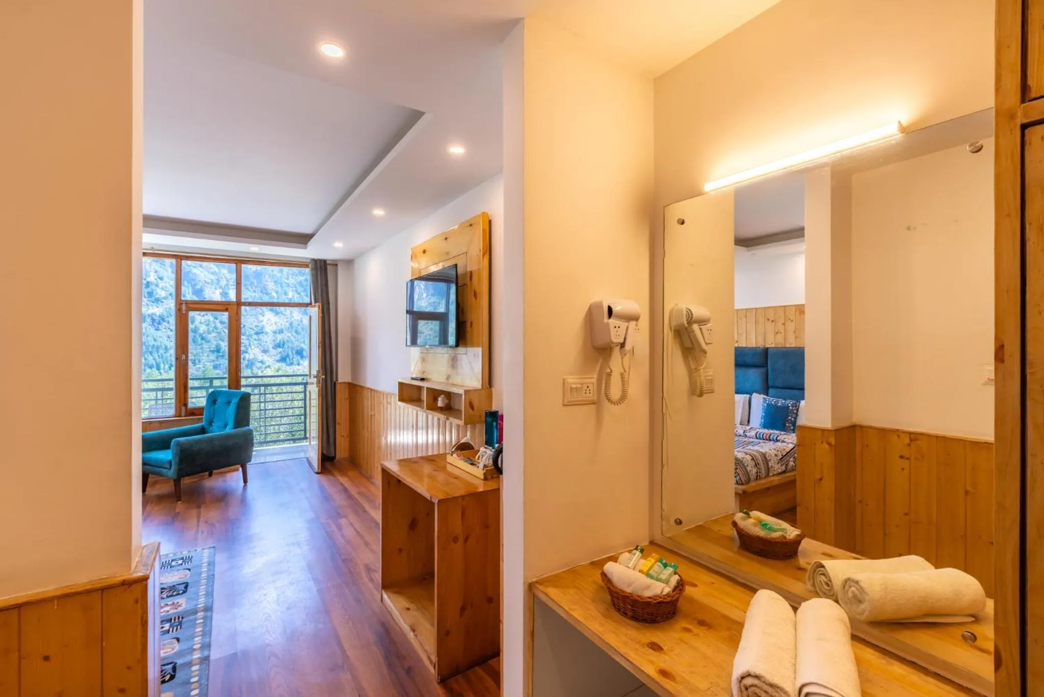 Photo of the whole room in The 14 Gables, A Boutique Stay, Manali - Pet Friendly Hotel - Crown Palace