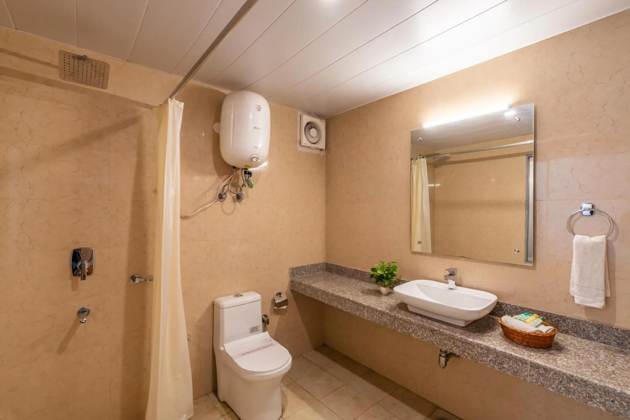 Shower in The 14 Gables, A Boutique Stay, Manali - Pet Friendly Hotel - Crown Palace