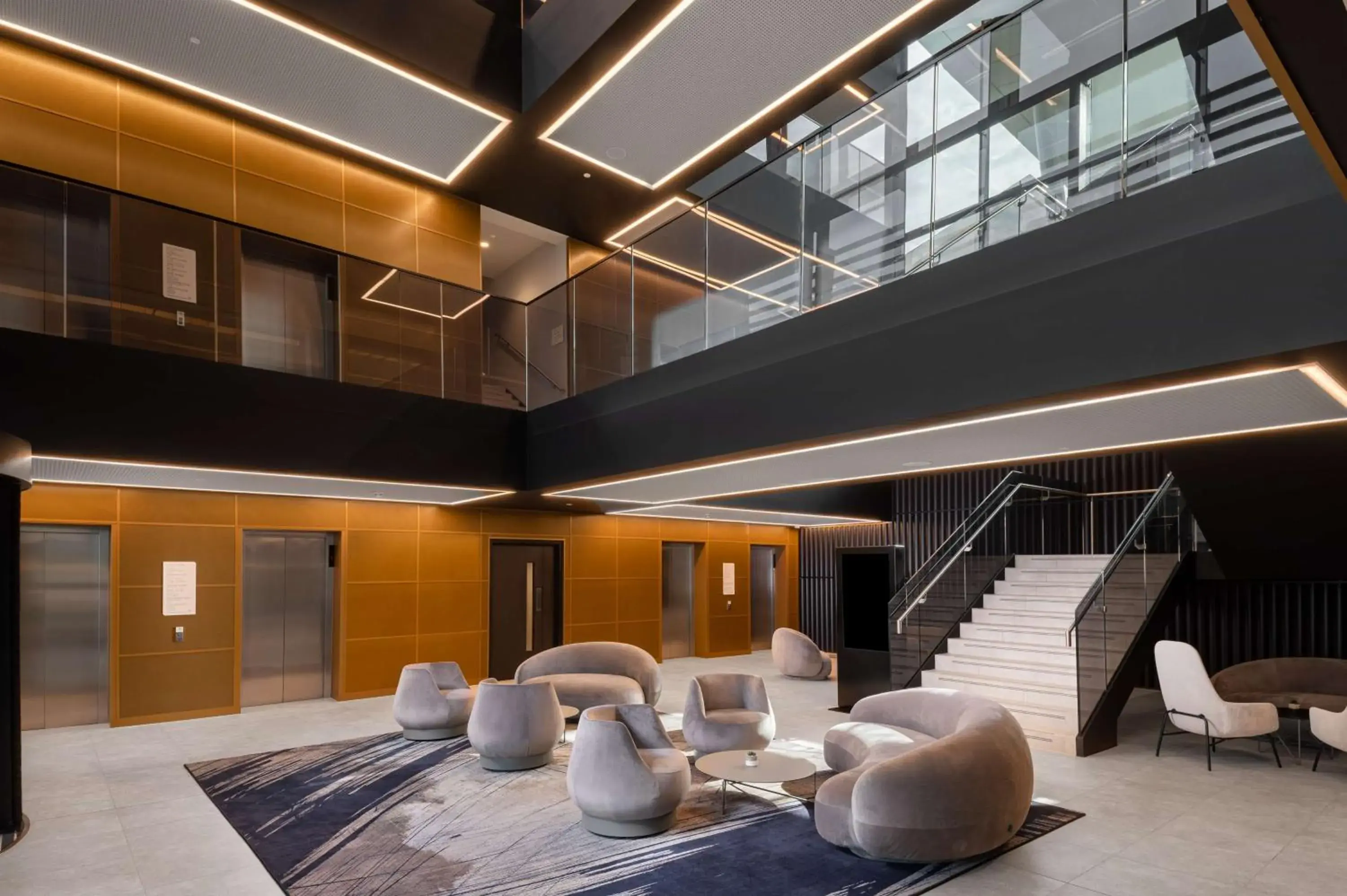 Lobby or reception in Hilton Garden Inn Silverstone Lobby or reception in Hilton Garden Inn Silverstone