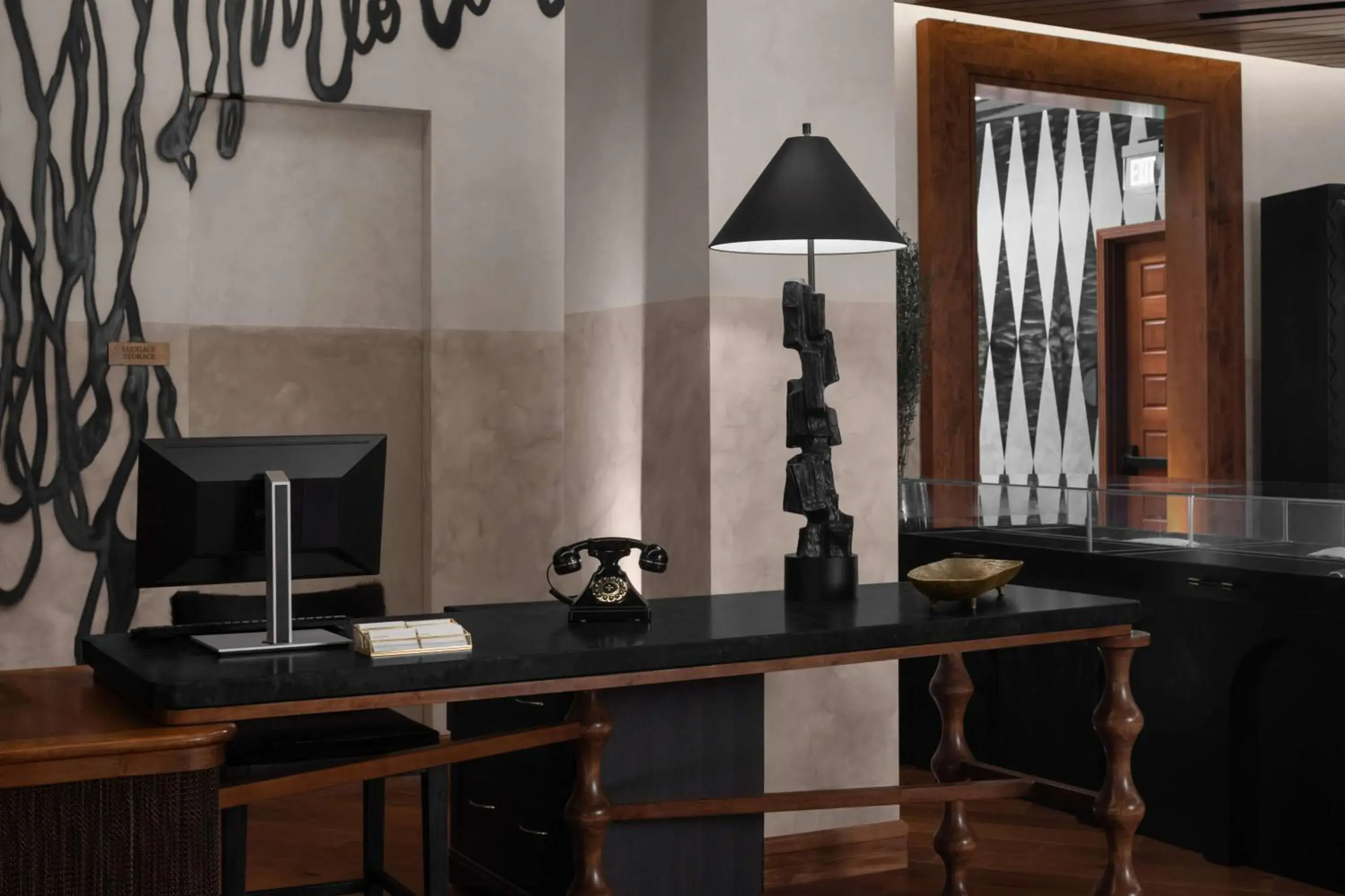 Lobby or reception in Hotel Fraye Nashville, Curio Collection By Hilton Lobby or reception in Hotel Fraye Nashville, Curio Collection By Hilton