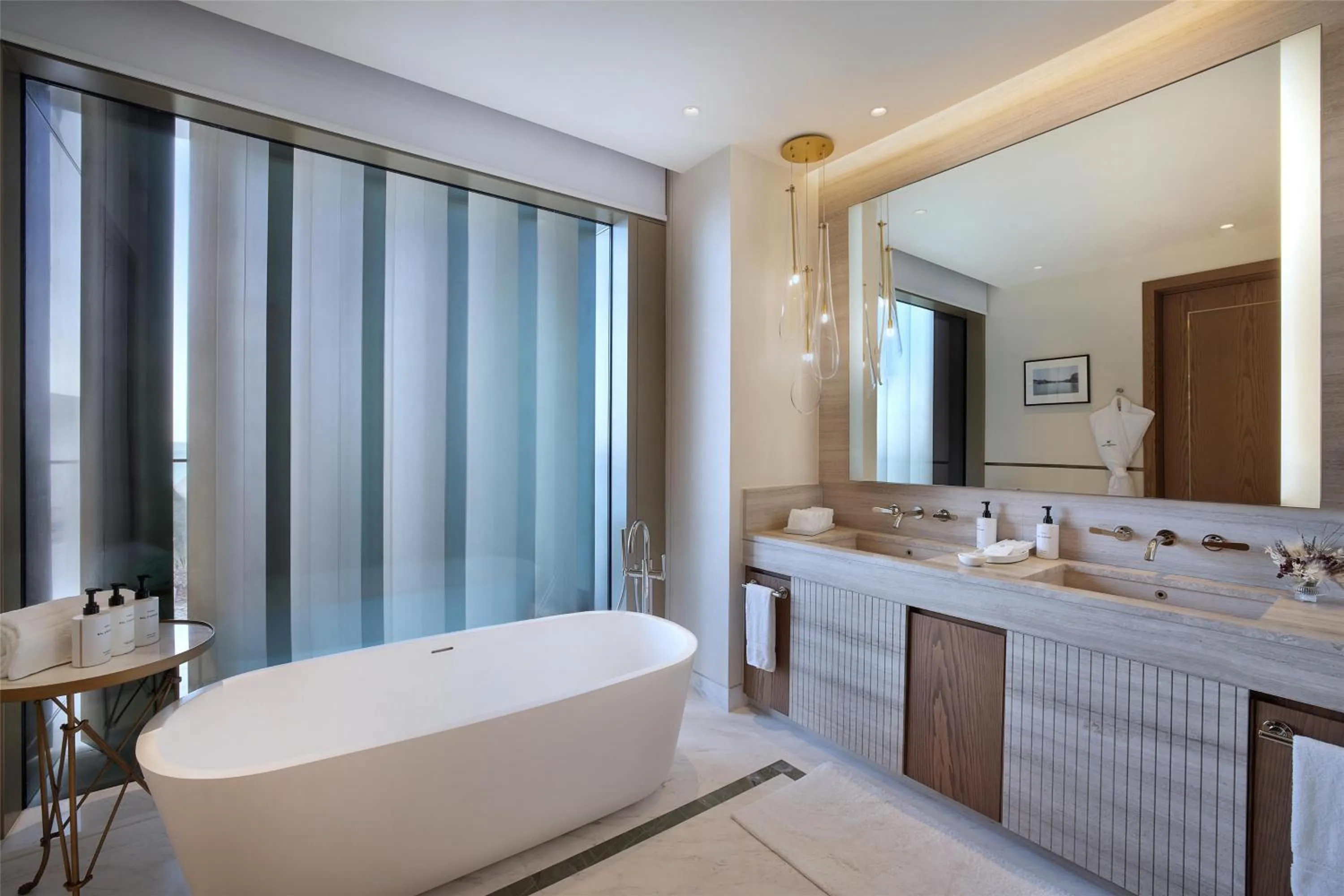 Photo of the whole room, Bed in Waldorf Astoria Doha Lusail